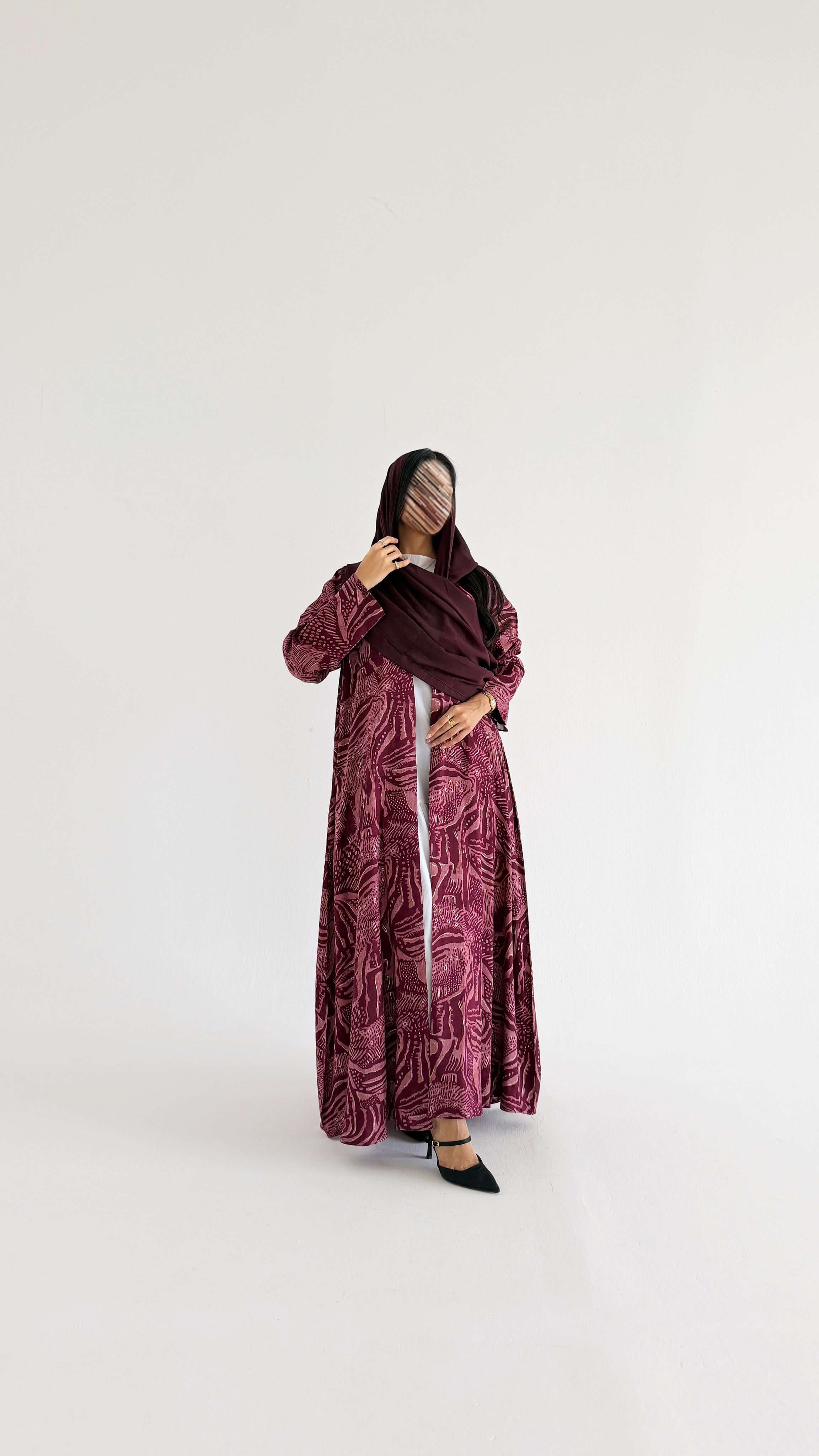 MWT2018 - عباية لنن صيفية  | Summer linen abaya - Aya