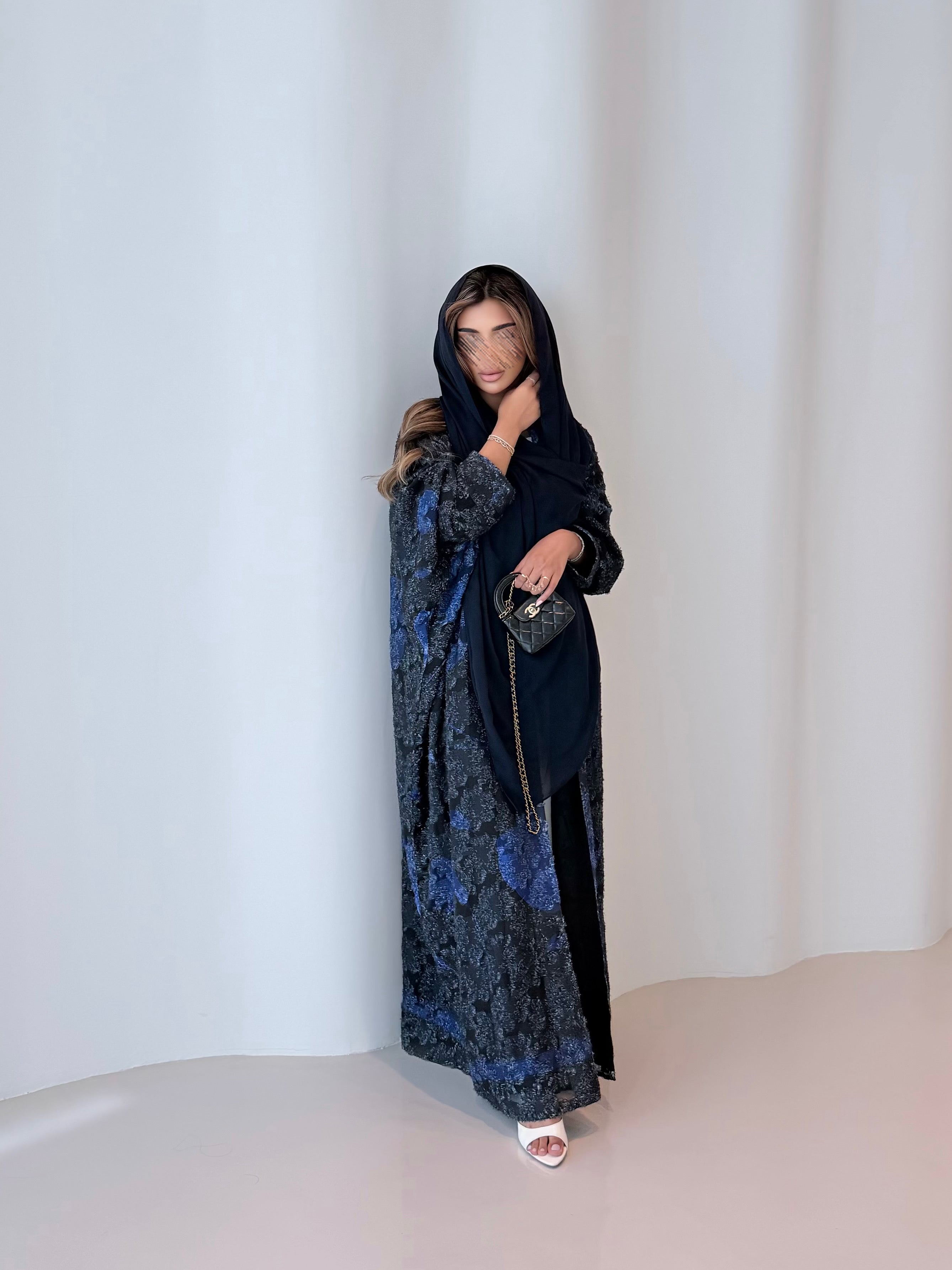 MWT5109 -  عباية مشجرة بخفة وانسيابية تناسب كل يوم