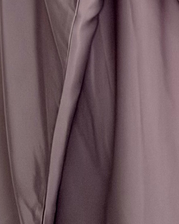 MWT5014 - قماش حرير عنابي فاتح قصة نص كلوش - Aya