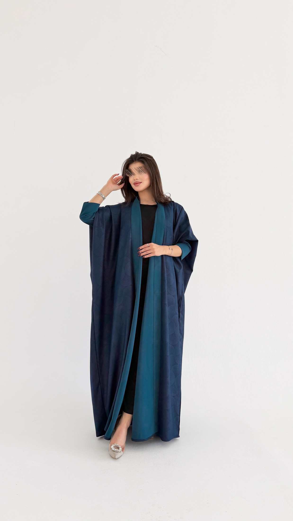 MWT1090 - عباية طباعة | Printed Abaya - Aya