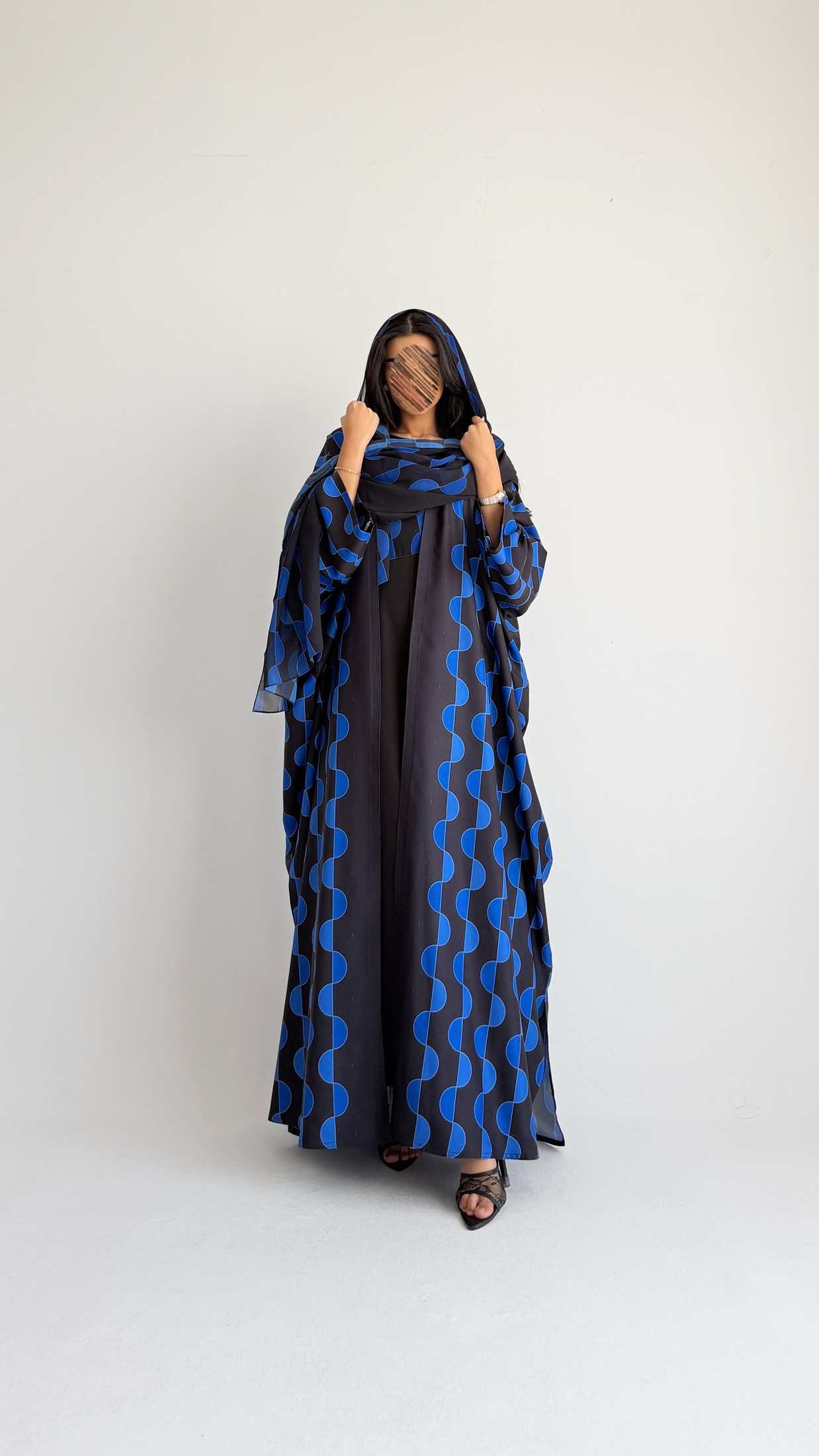 MWT2095 - Summer Printed Abaya |  عباية صيفية طباعة - Aya