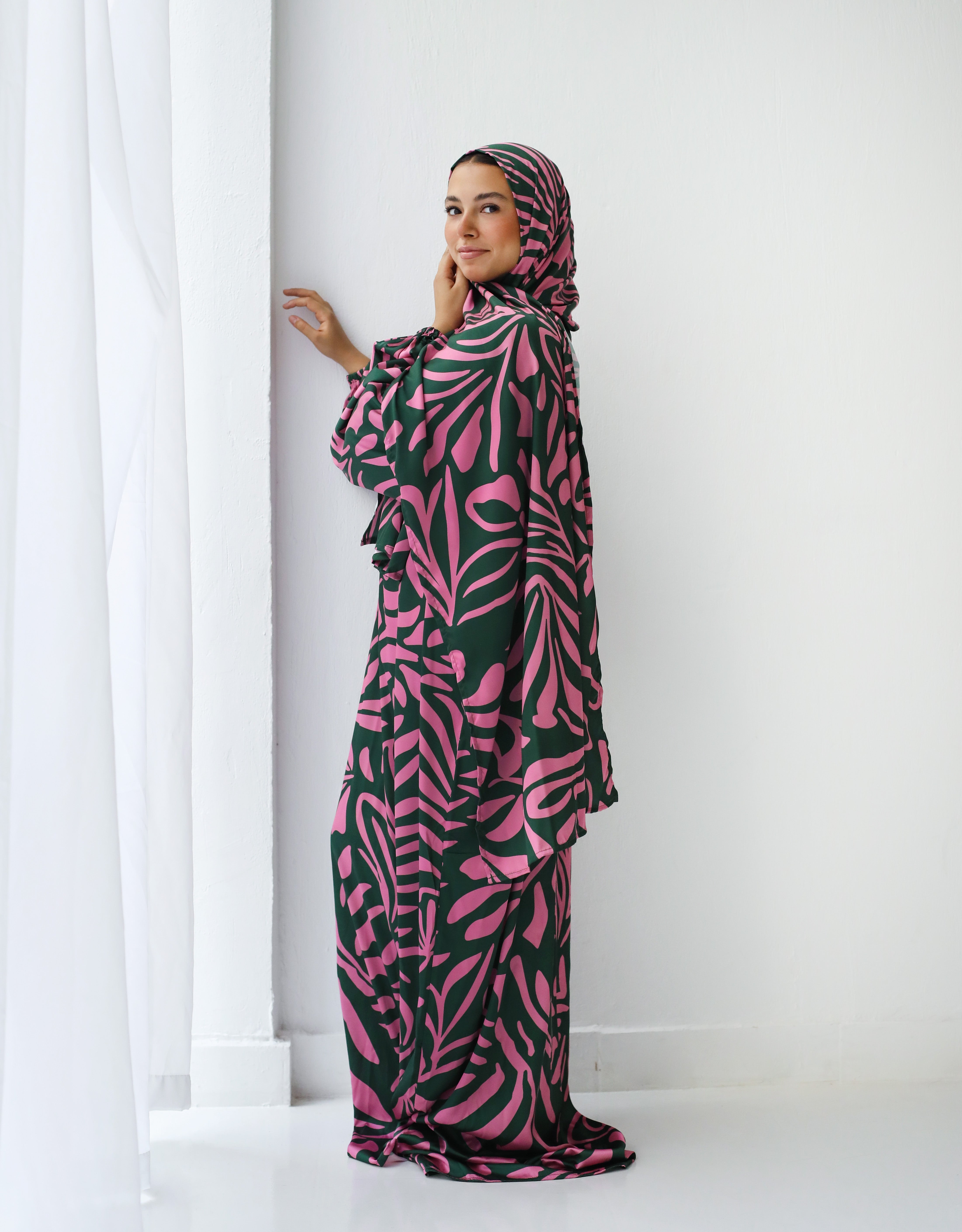 Green Fiora Prayer Dress - Aya