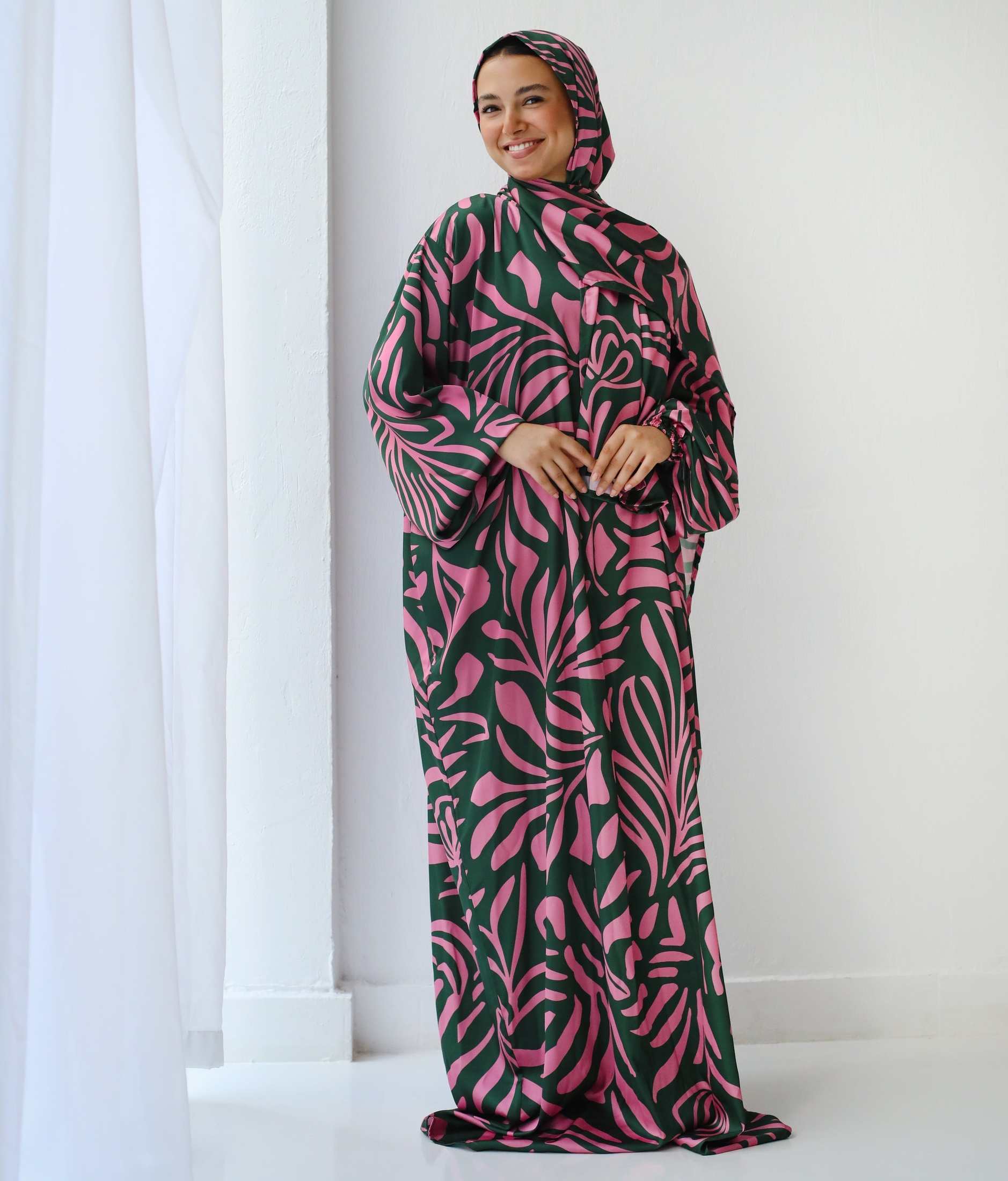 Green Fiora Prayer Dress - Aya
