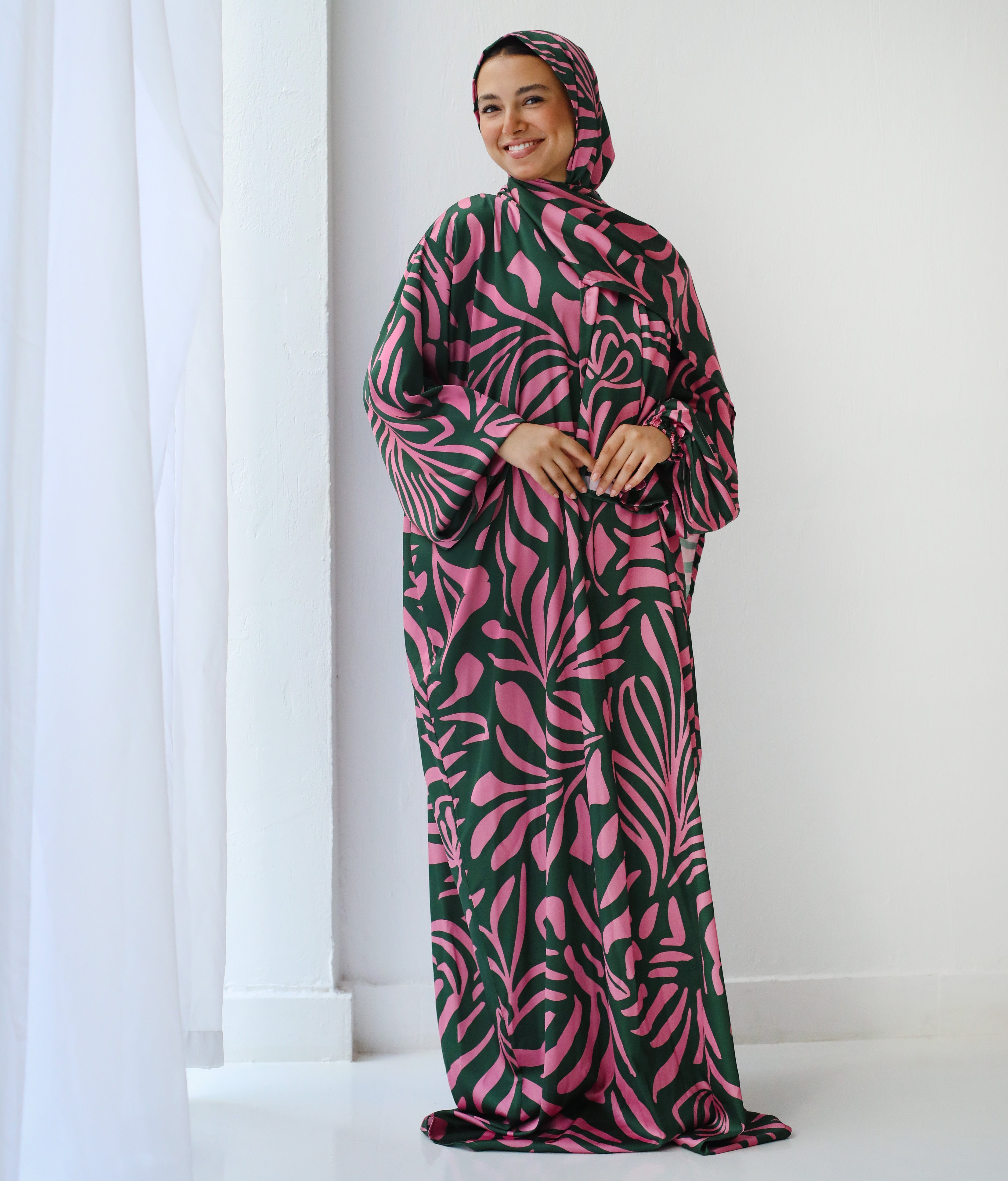 Green Fiora Prayer Dress - Aya