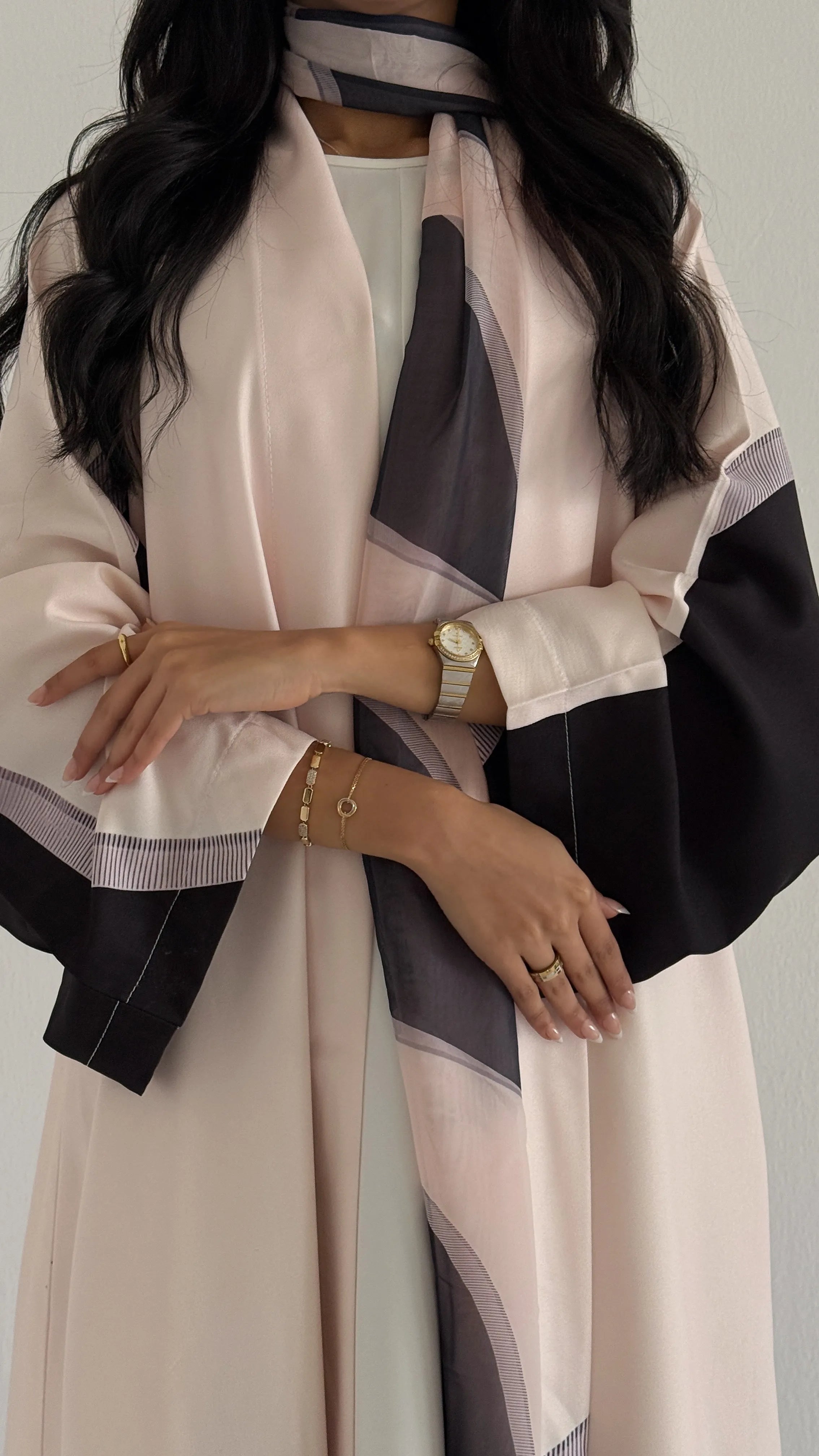 MWT1138 - عباية طباعة | Printed Abaya - Aya