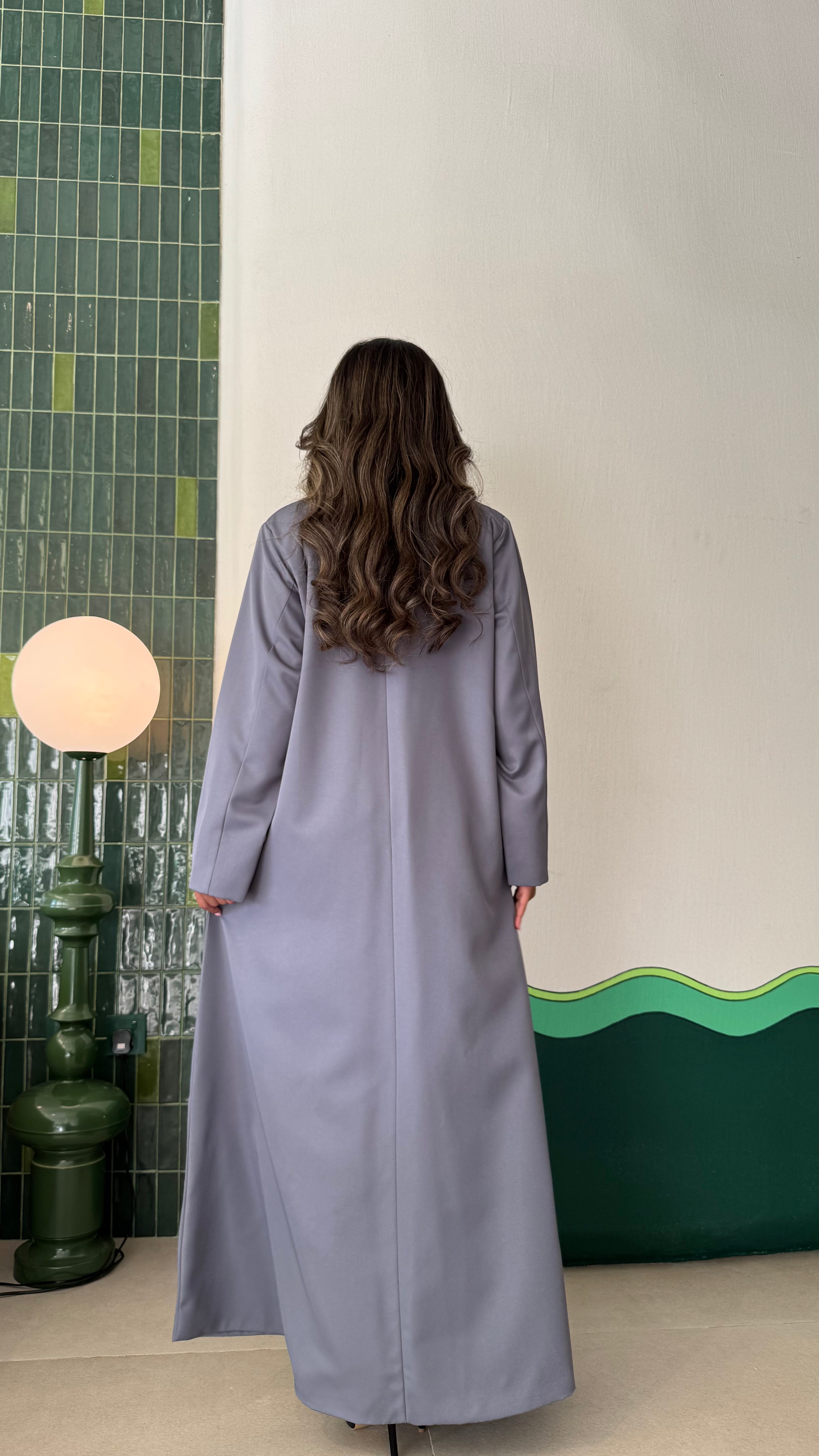 MW1666 - عباية بليزر بقطعتين - Aya