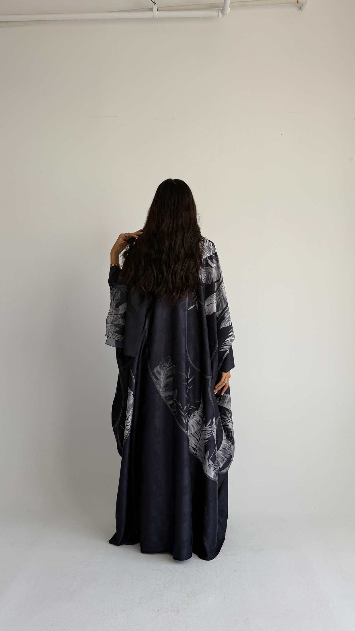 MWT1431 عباية طباعة | Printed Abaya - Aya
