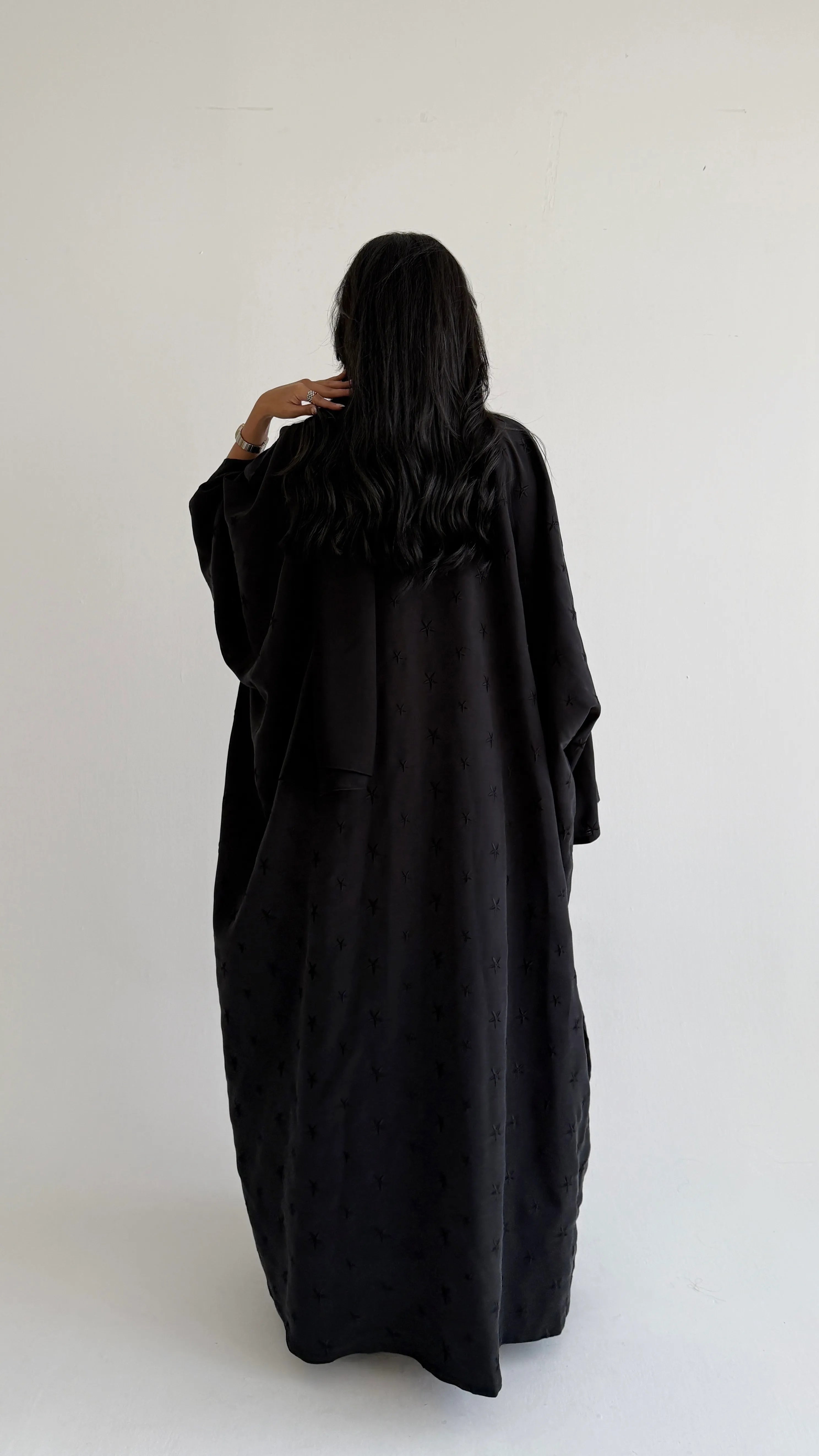 MWT4060 - عباية حرير مغسول