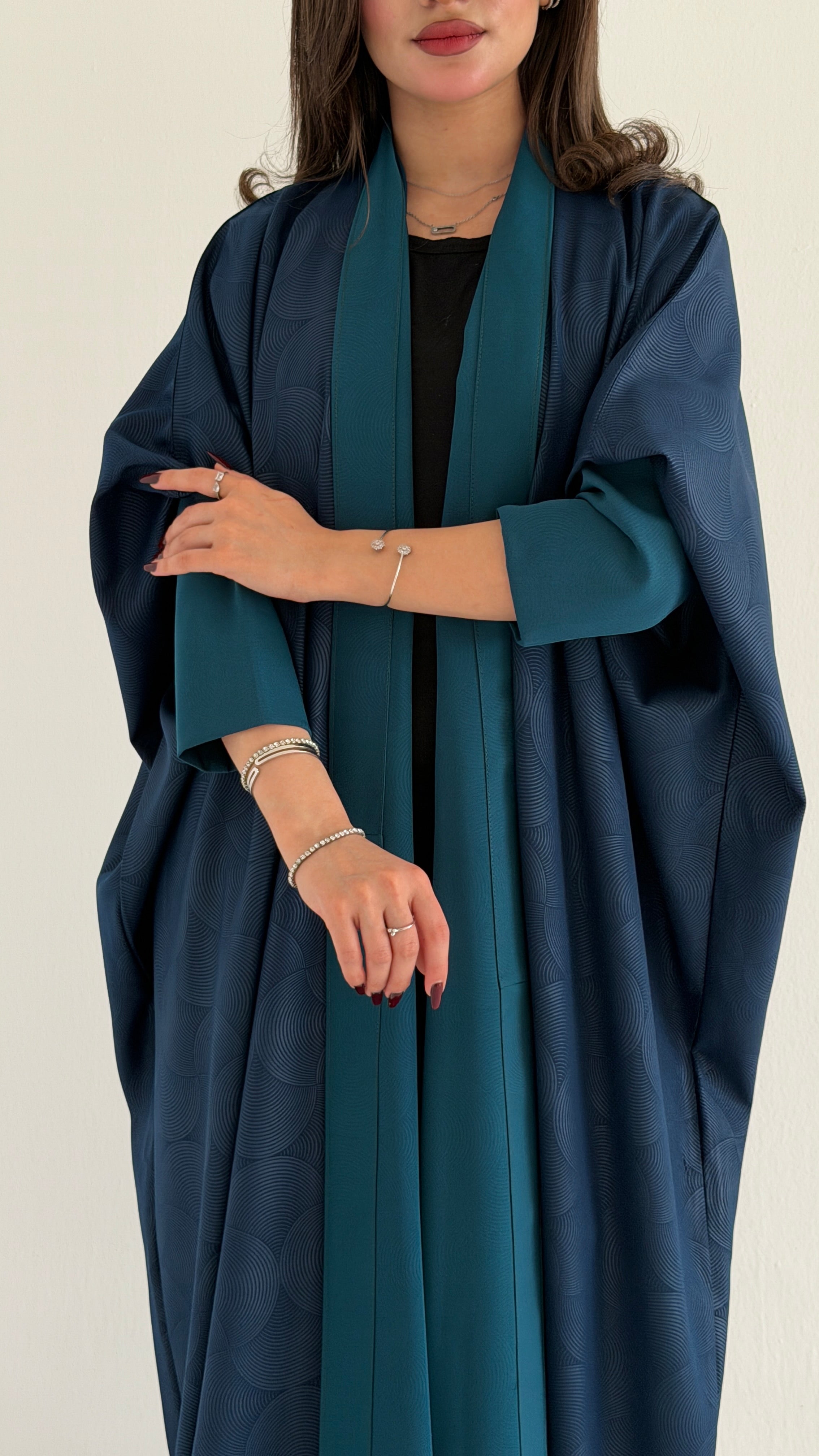 MWT1090 - عباية طباعة | Printed Abaya - Aya