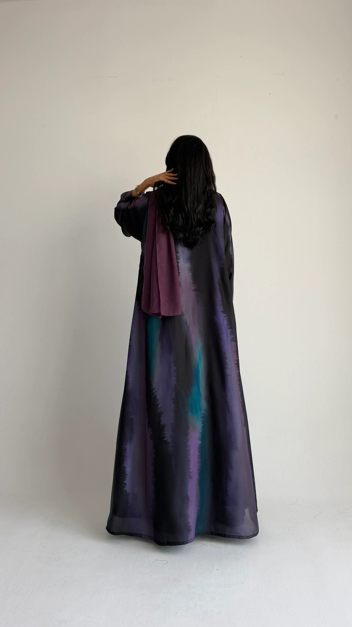 MWT2137 - عباية طباعة- Printed Abaya - Aya