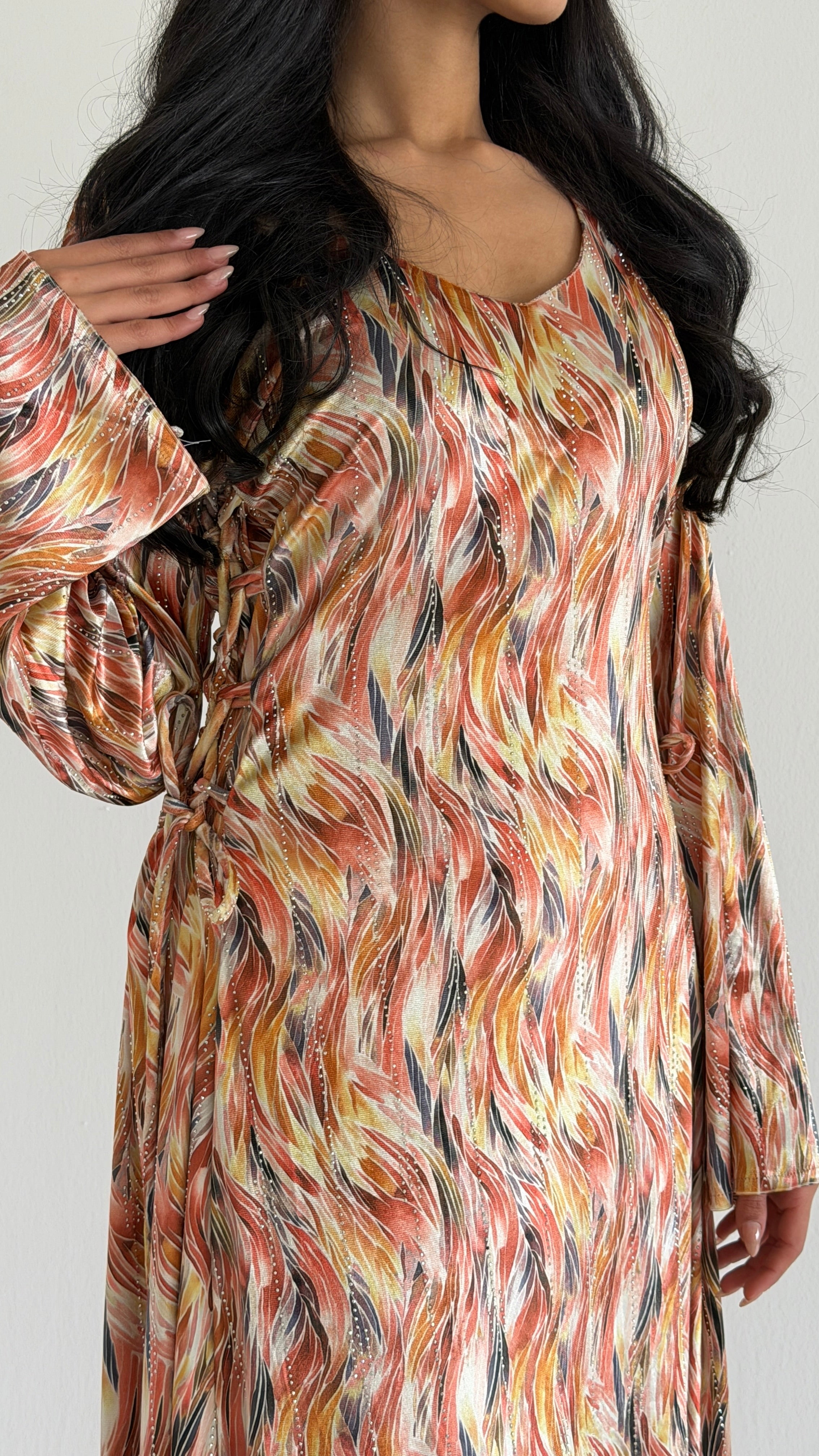 MWJ041 - مخور حرير بلمسات تضيف فخامة للتصميم - Aya