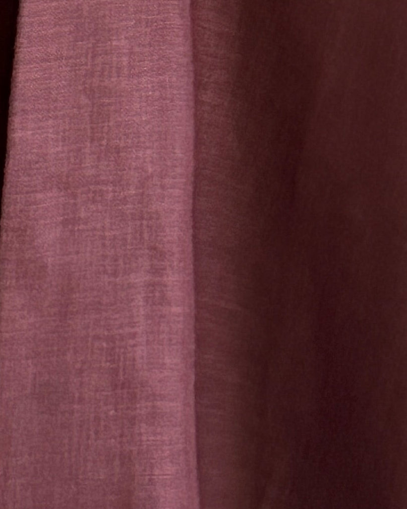 MWT1336 عباية لنن مع تدخيله لنن هندي - Aya