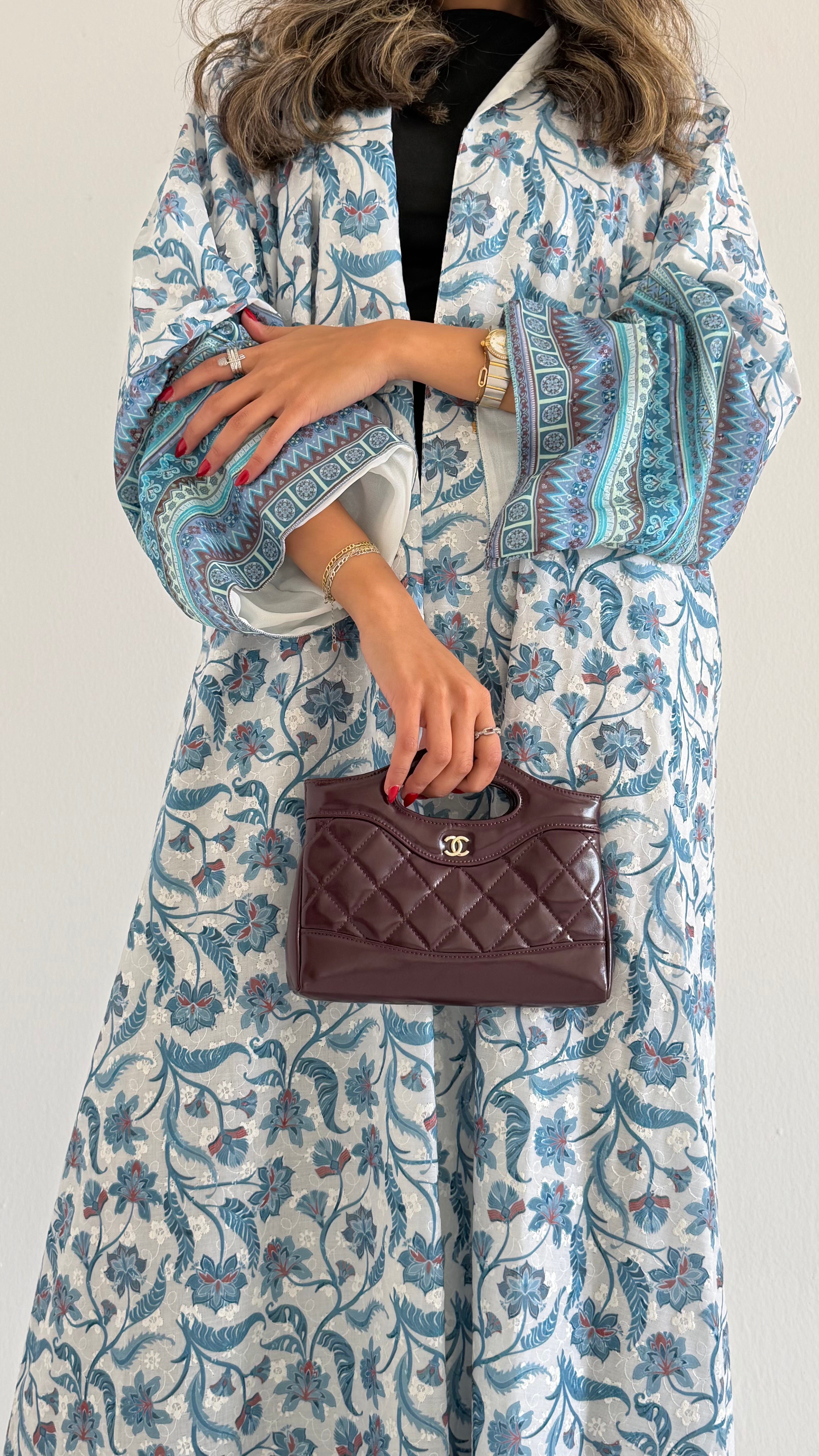 MWT567 - عباية ركامة مشجرة - Aya