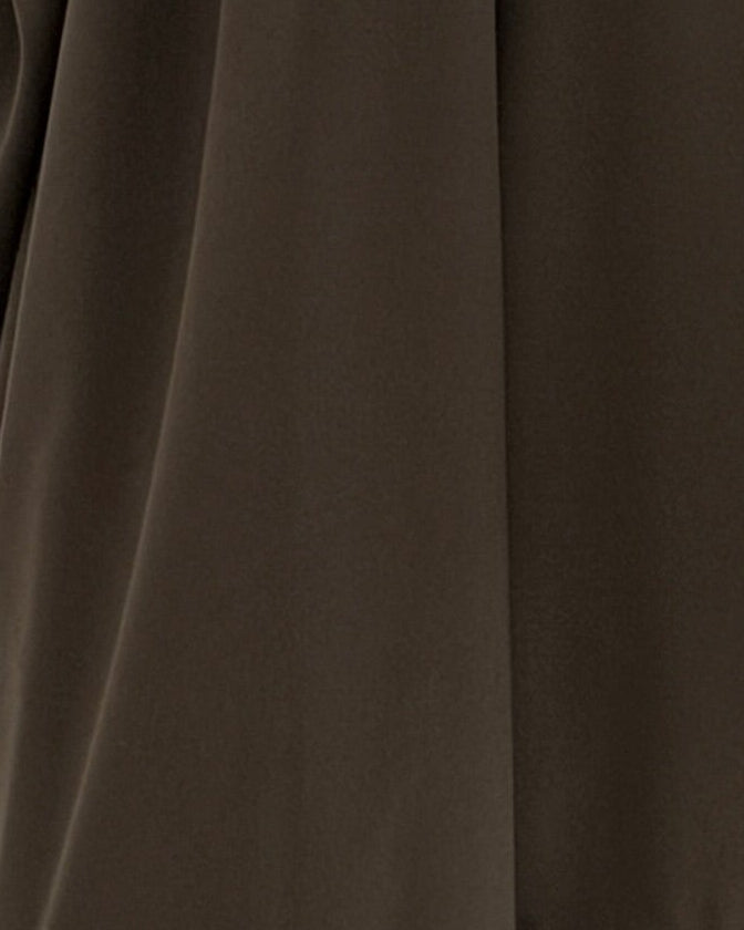 MWT2007 - عباية كريب زيتي مع دانتيل - Aya