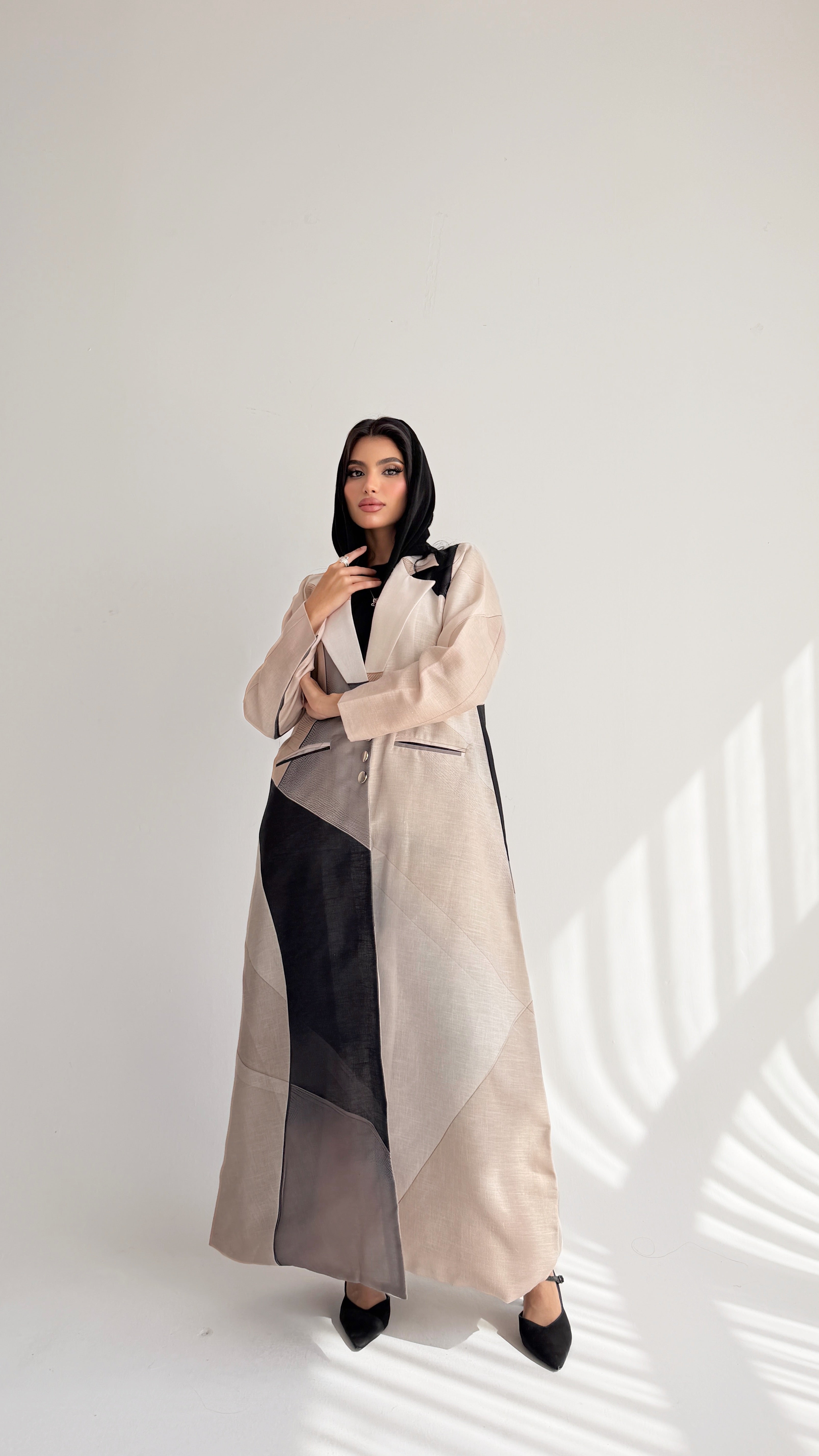 MWT830 - عباية بليزر طباعة - Aya