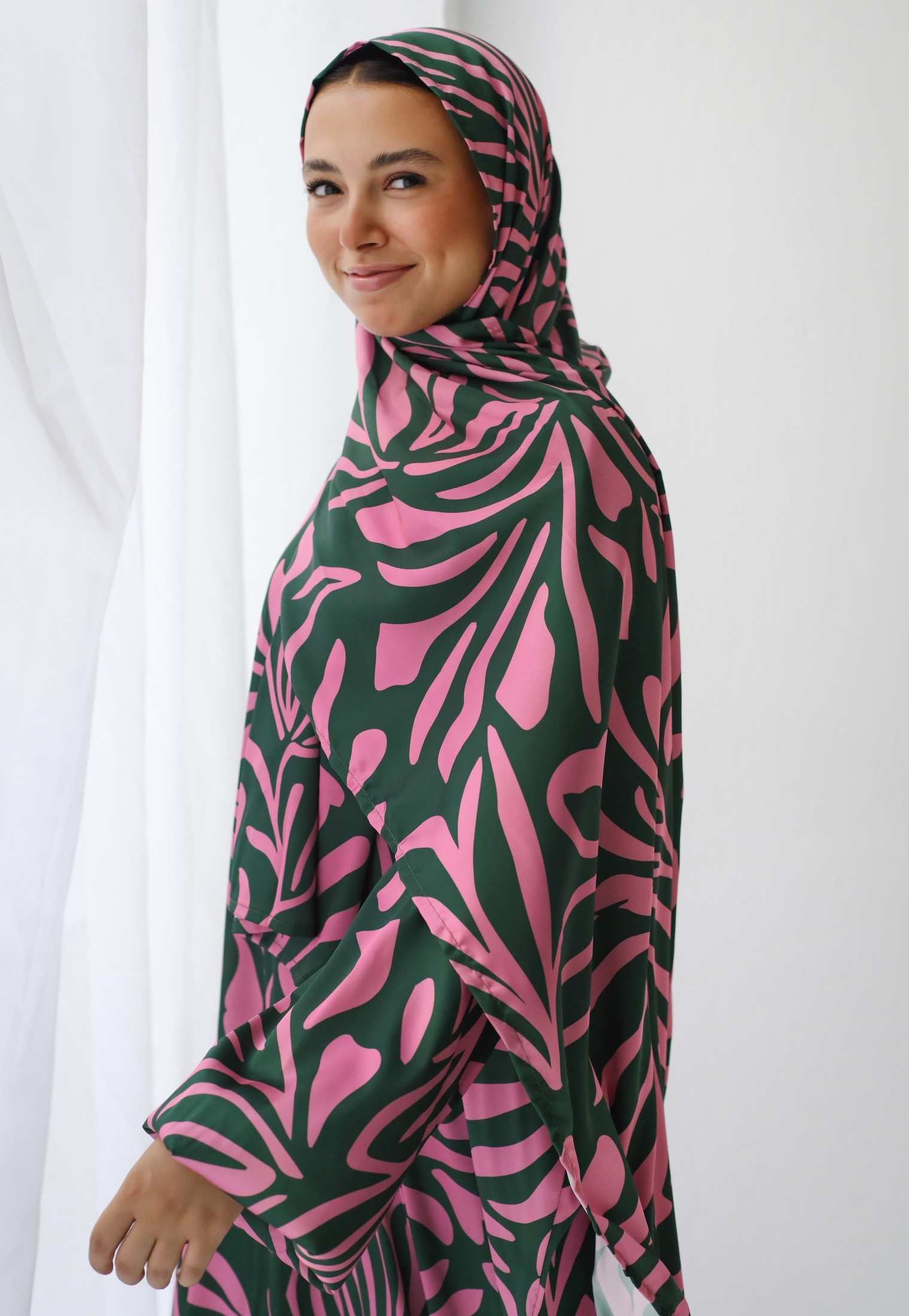 Green Fiora Prayer Dress - Aya