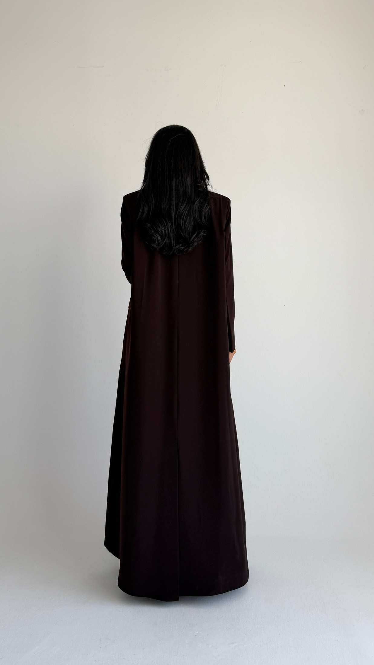 MWT1214 - عباية بليزر|  Blazer Abaya - Aya