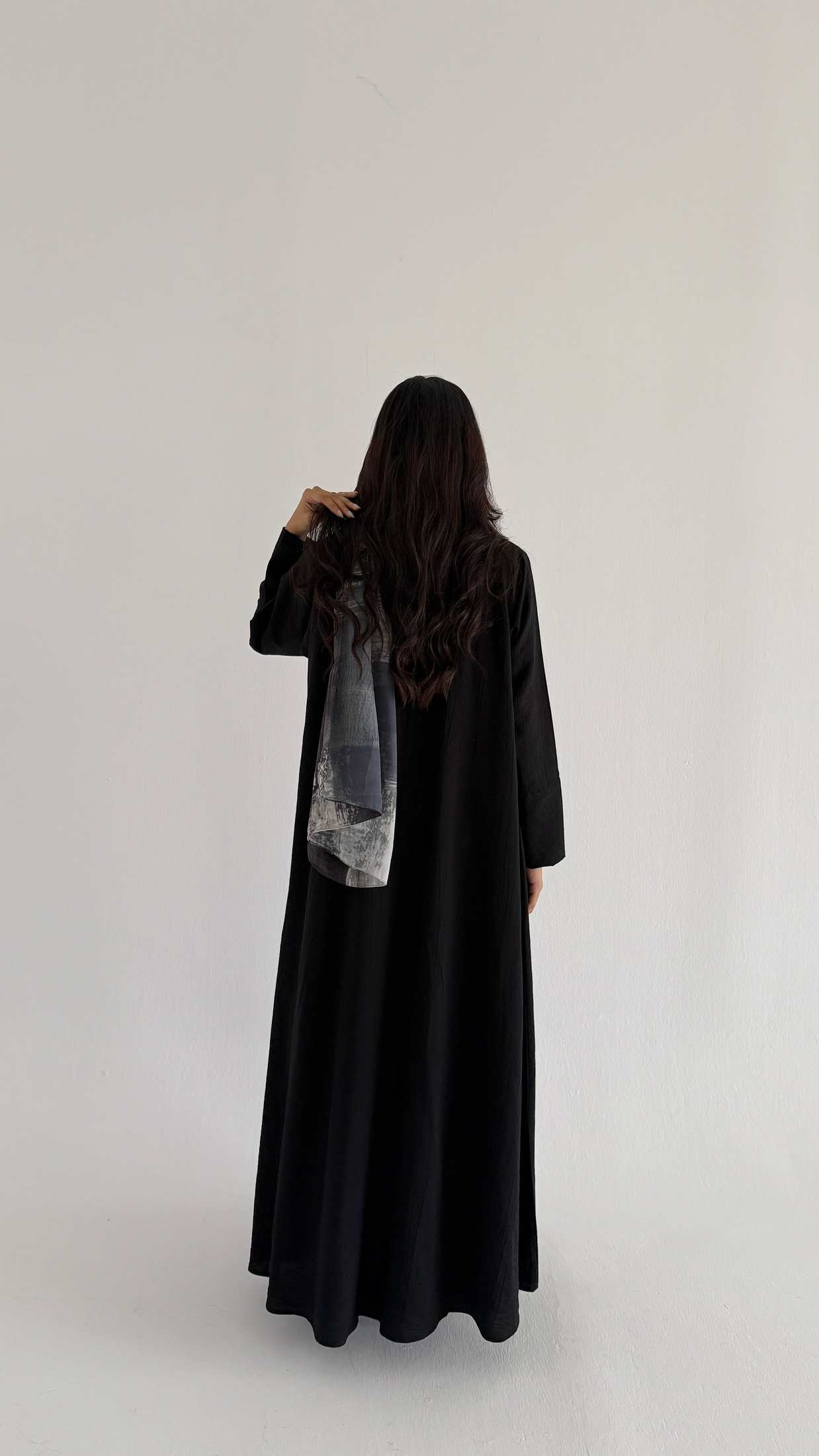 MWT1168 - عباية طباعة | Printed Abaya - Aya