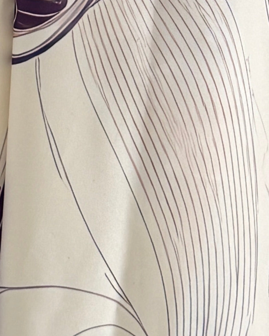 MWT1146 - عباية طباعة | Printed Abaya - Aya
