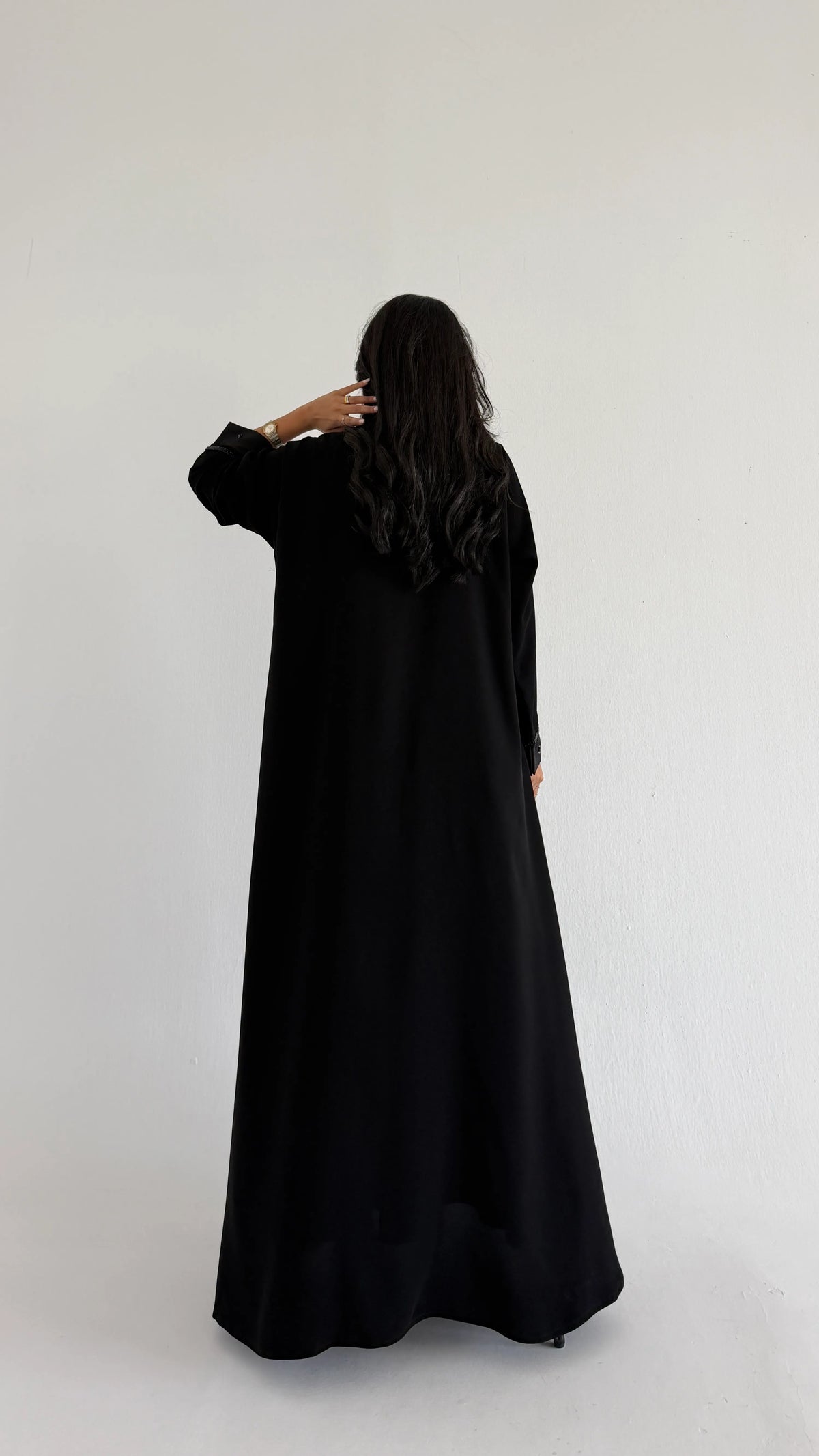 MW419 - عباية سوداء شك - Aya