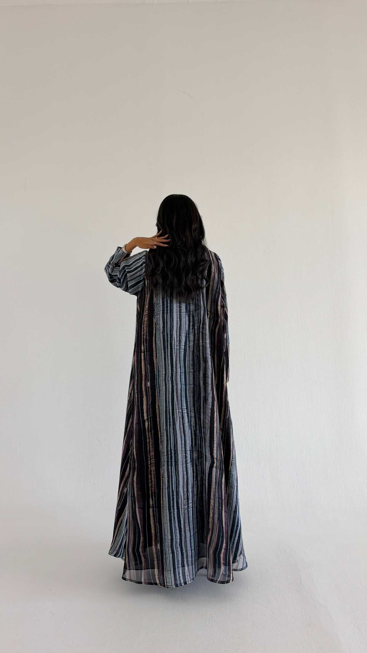 MWT2099 - Summer Printed Abaya |  عباية صيفية طباعة - Aya