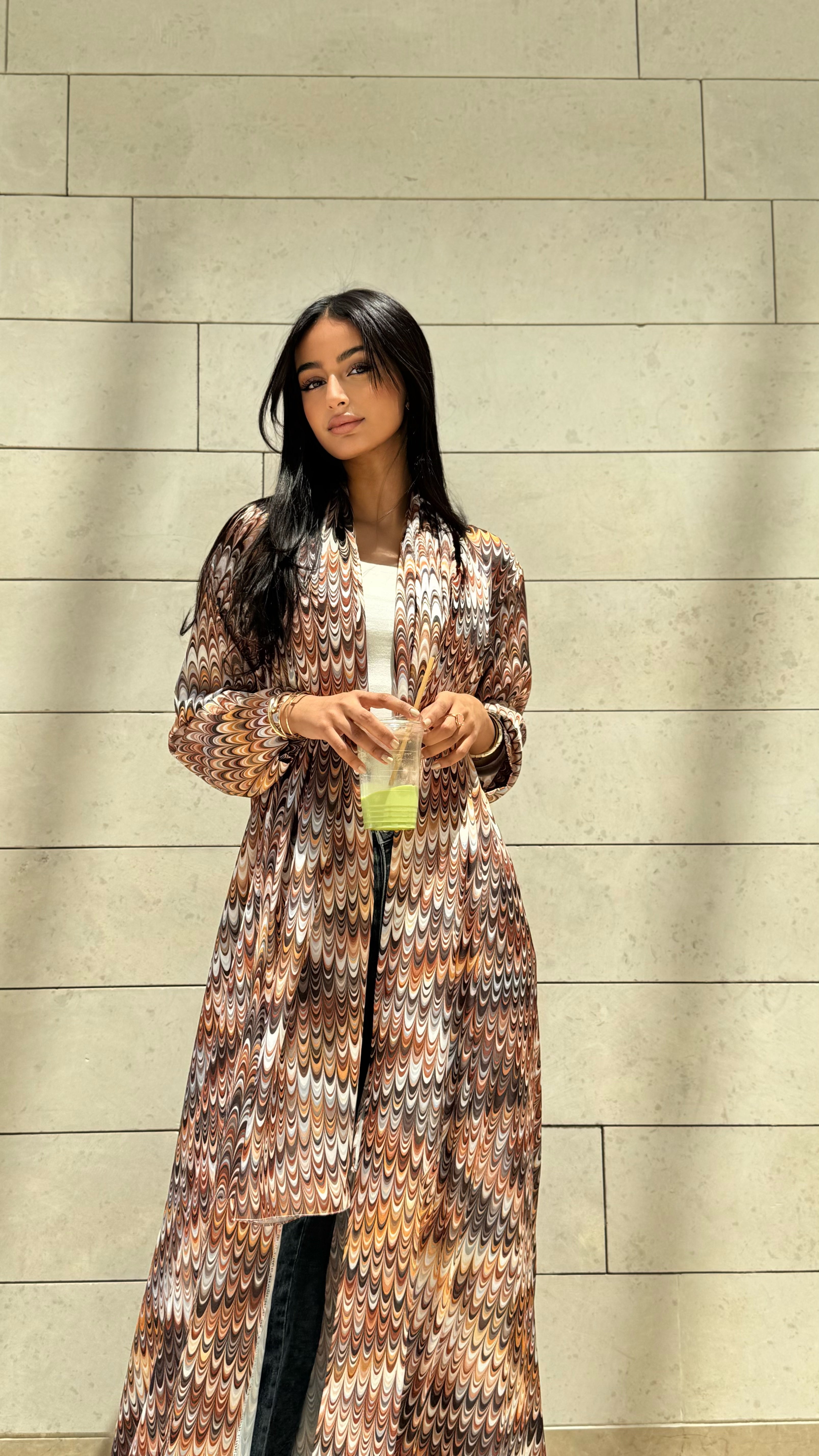 MW645 - Light Crepe Standing with Jacquard Half-Cloche