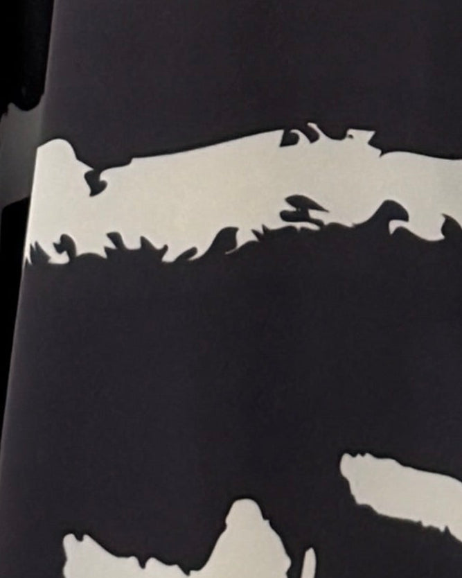 MWT1158 - عباية طباعة | Printed Abaya - Aya