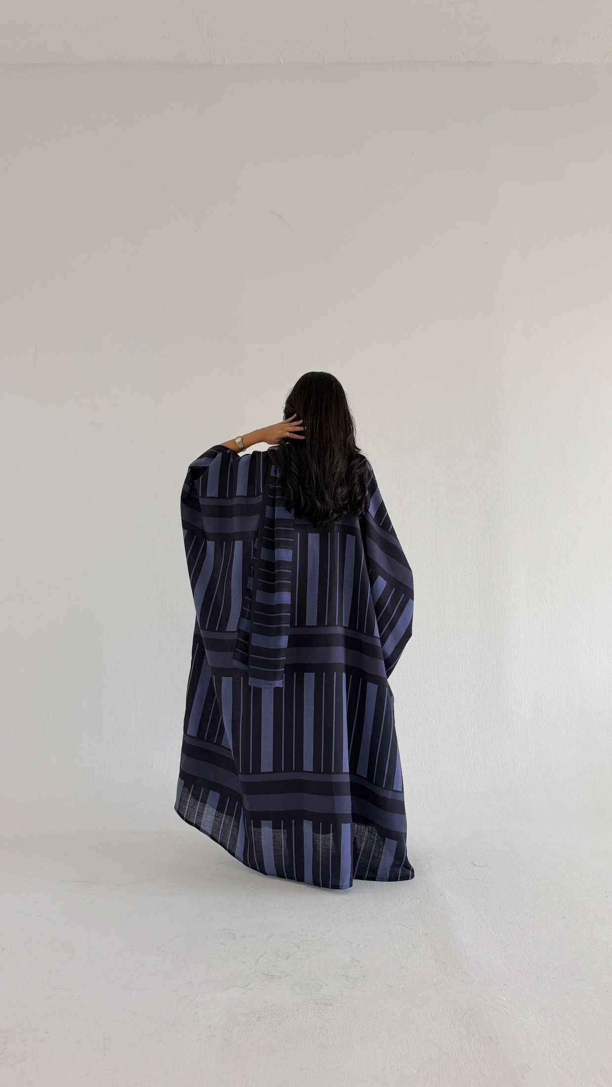 MWT1515 عباية طباعة | Printed Abaya - Aya
