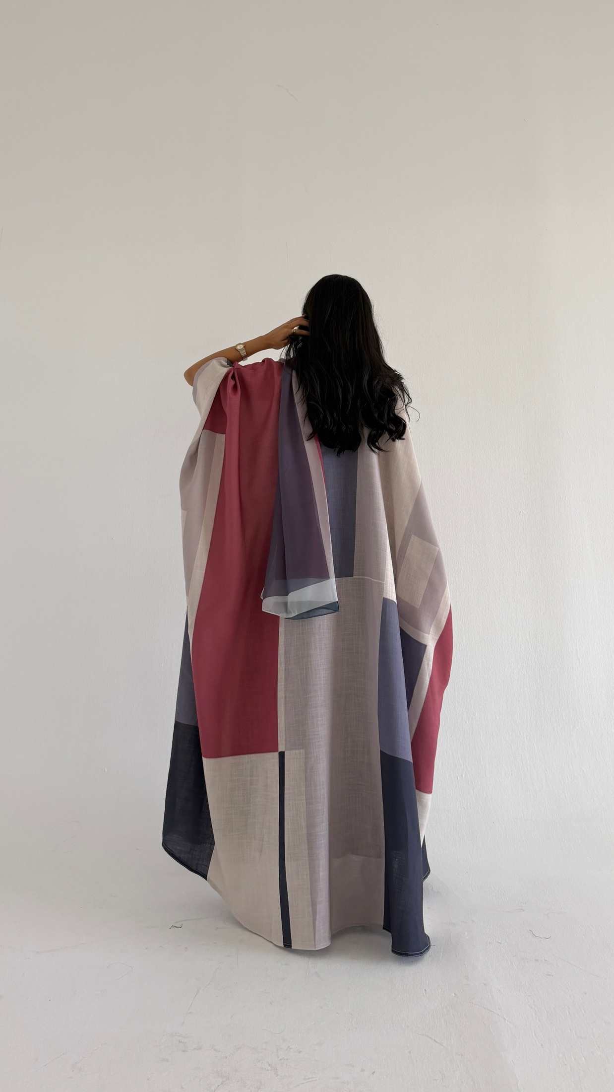 MWT1516 عباية طباعة | Printed Abaya - Aya
