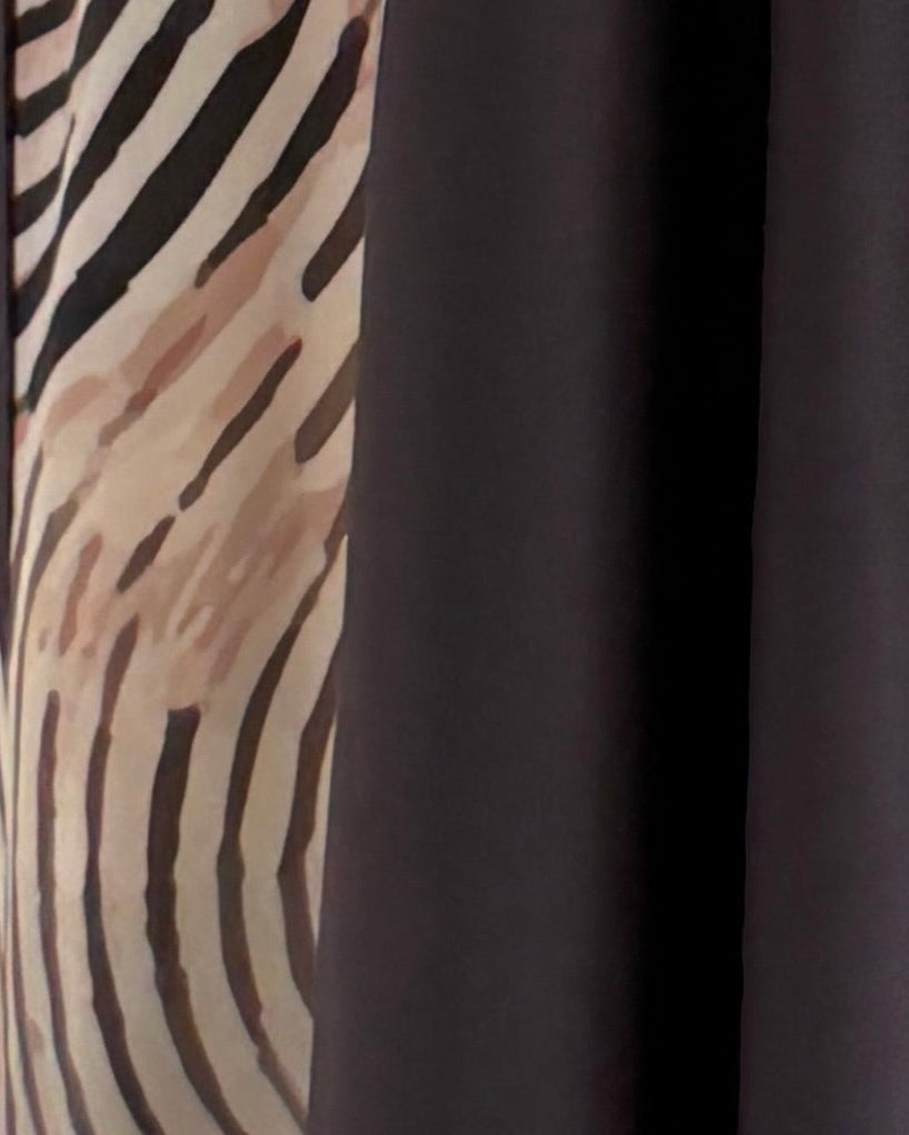 MWT1157 - عباية طباعة | Printed Abaya - Aya