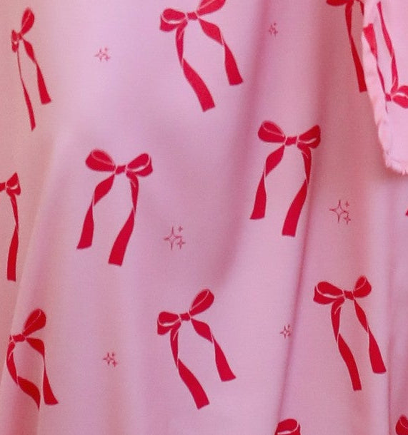 Pink Ties Prayer Dress - Aya