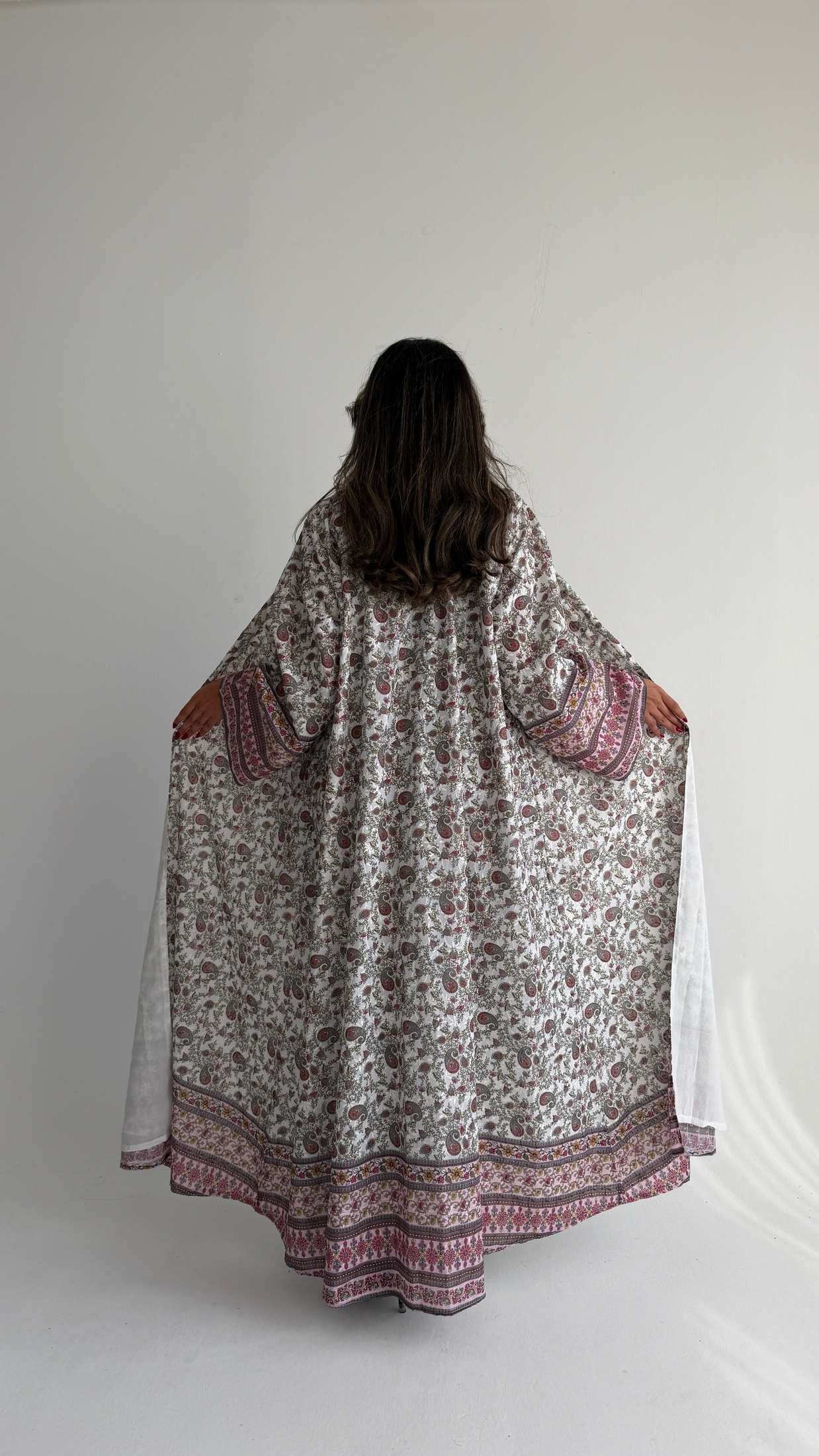 MWT569 - عباية ركامة مشجرة - Aya