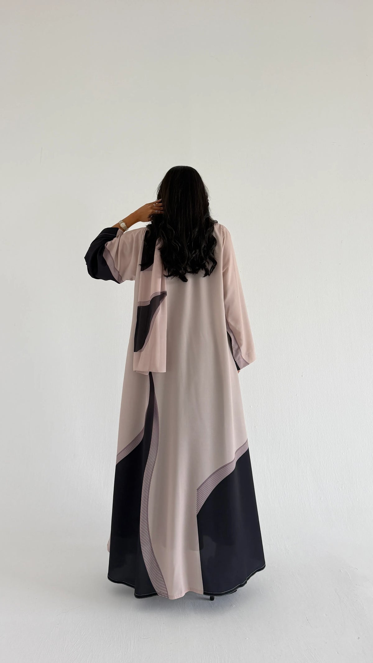 MWT1138 - عباية طباعة | Printed Abaya - Aya