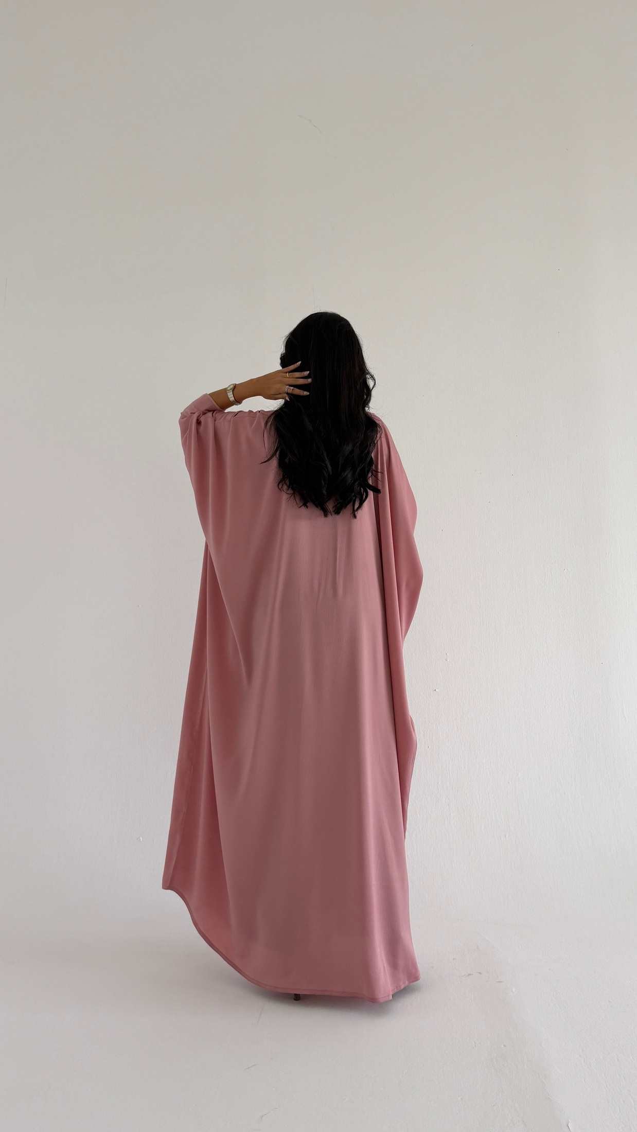 MWT2105 - عباية صيفية خفيفة |  Light Summer Abaya