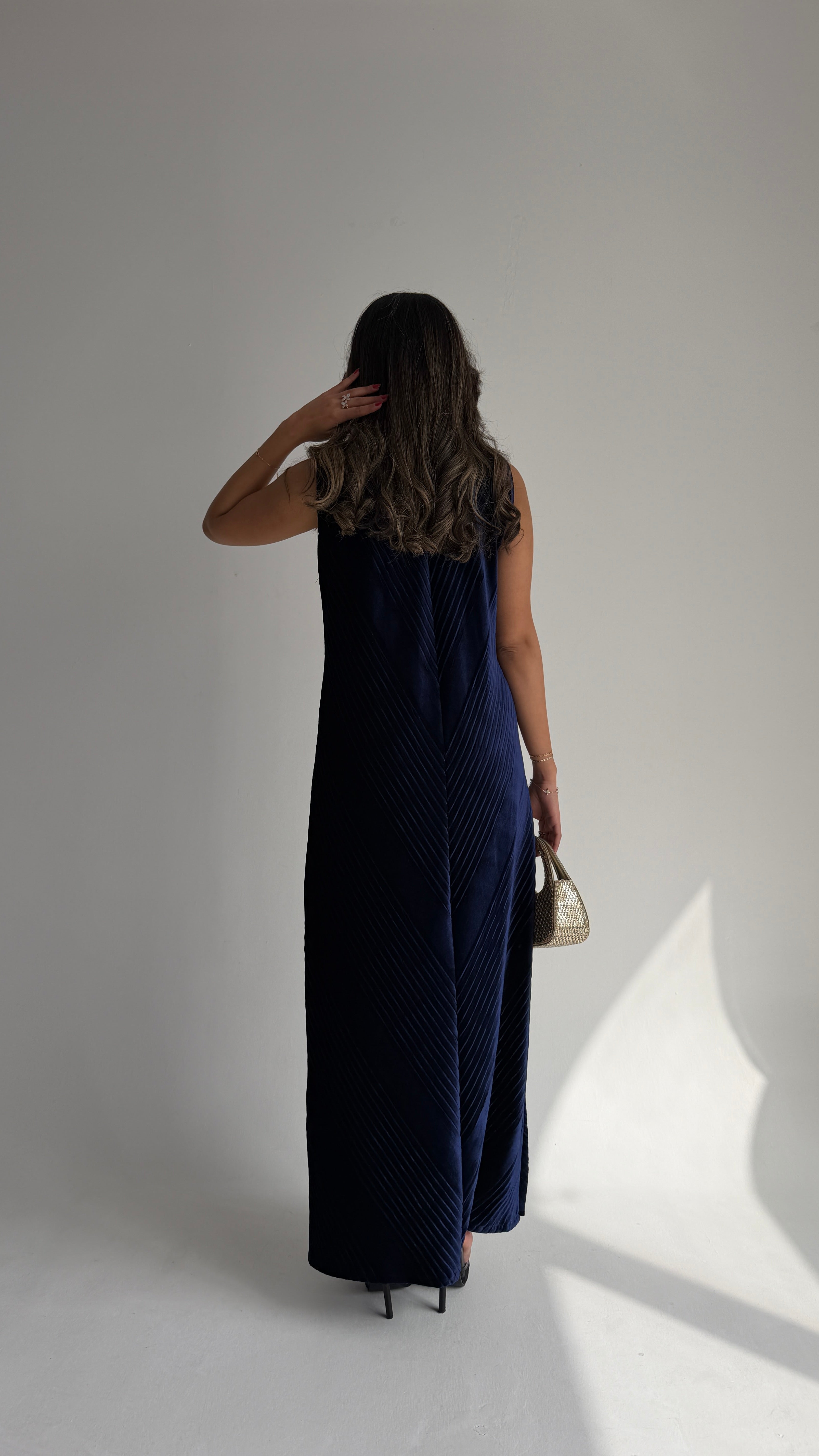 MWJ019 - جلابية شامواه مكسر - Aya