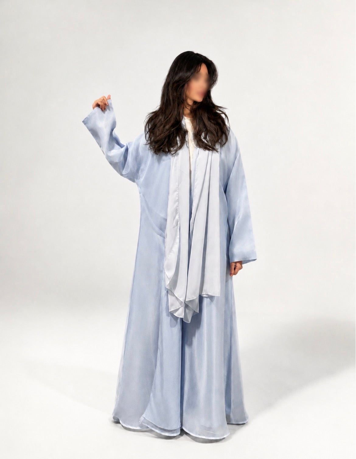 MWT4062 - Blue Abaya - Aya