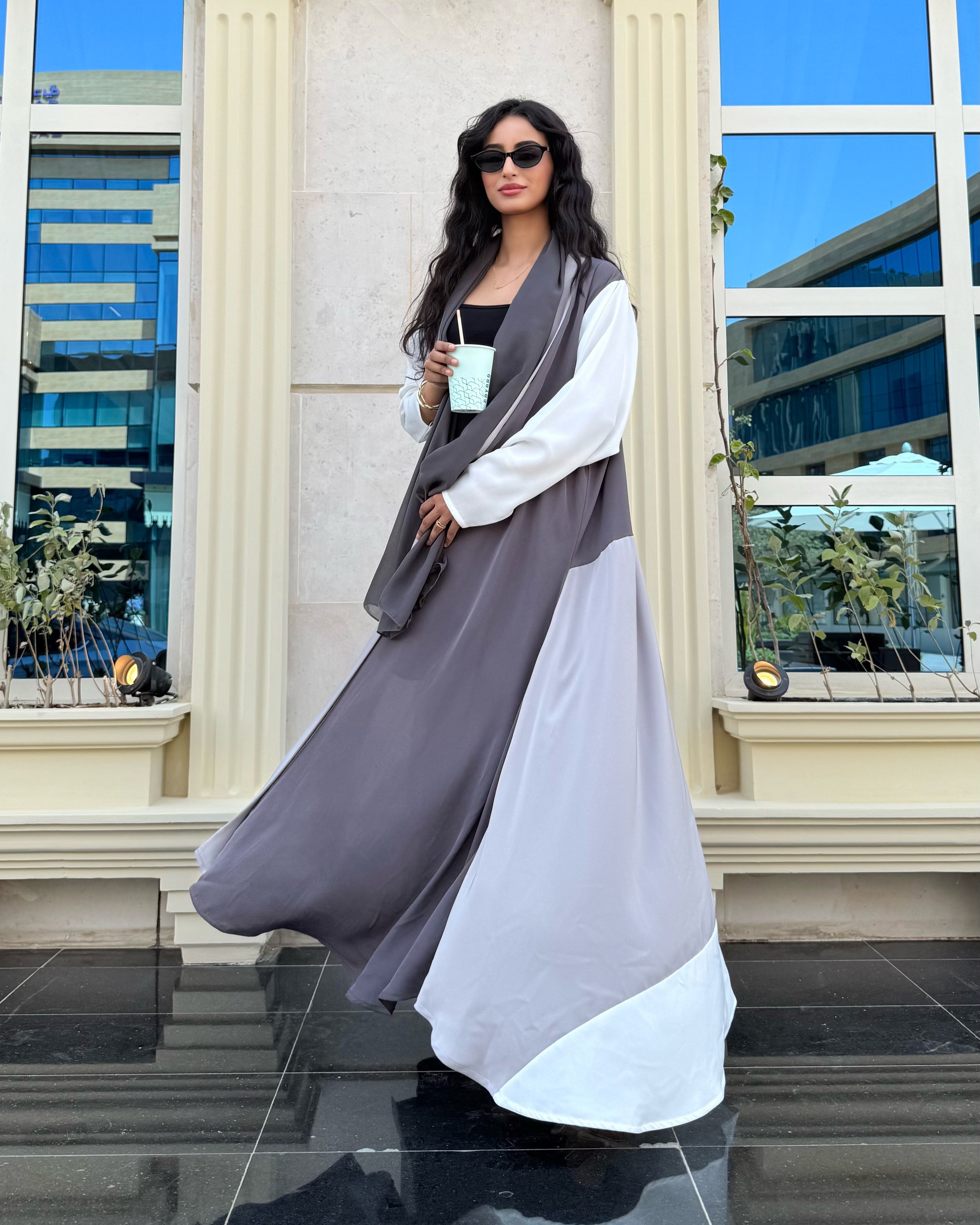 MW645 - Light Crepe Standing with Jacquard Half-Cloche