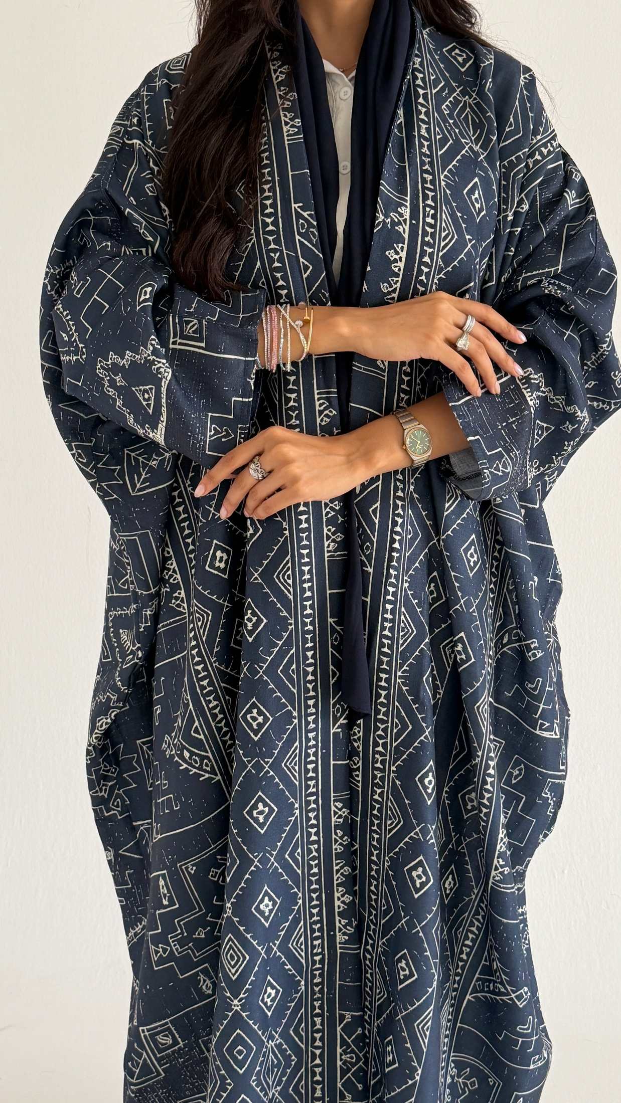 MWT2019 - عباية لنن صيفية  | Summer linen abaya - Aya