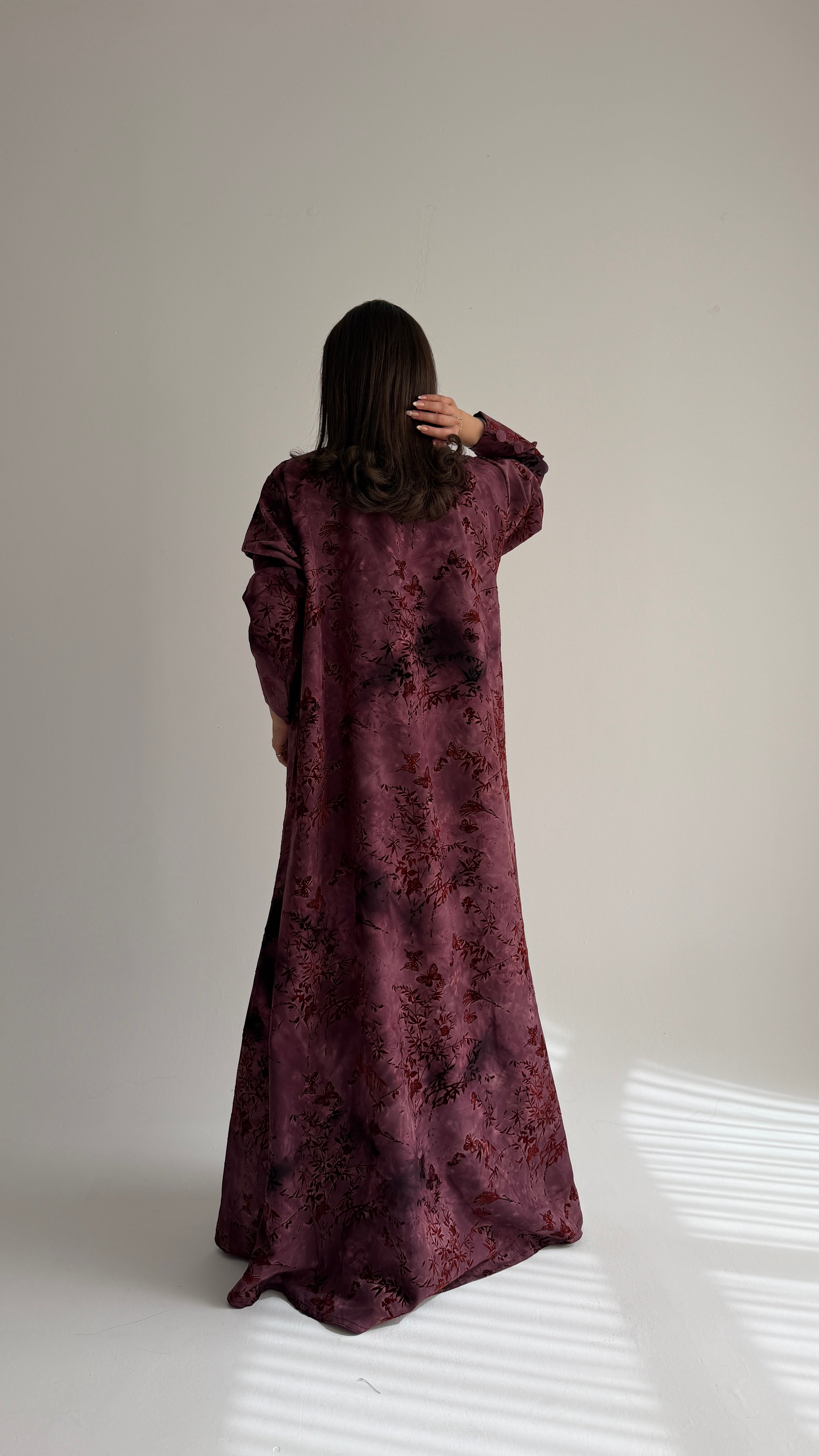 MW2026 - عباية كريب مشجر - Aya