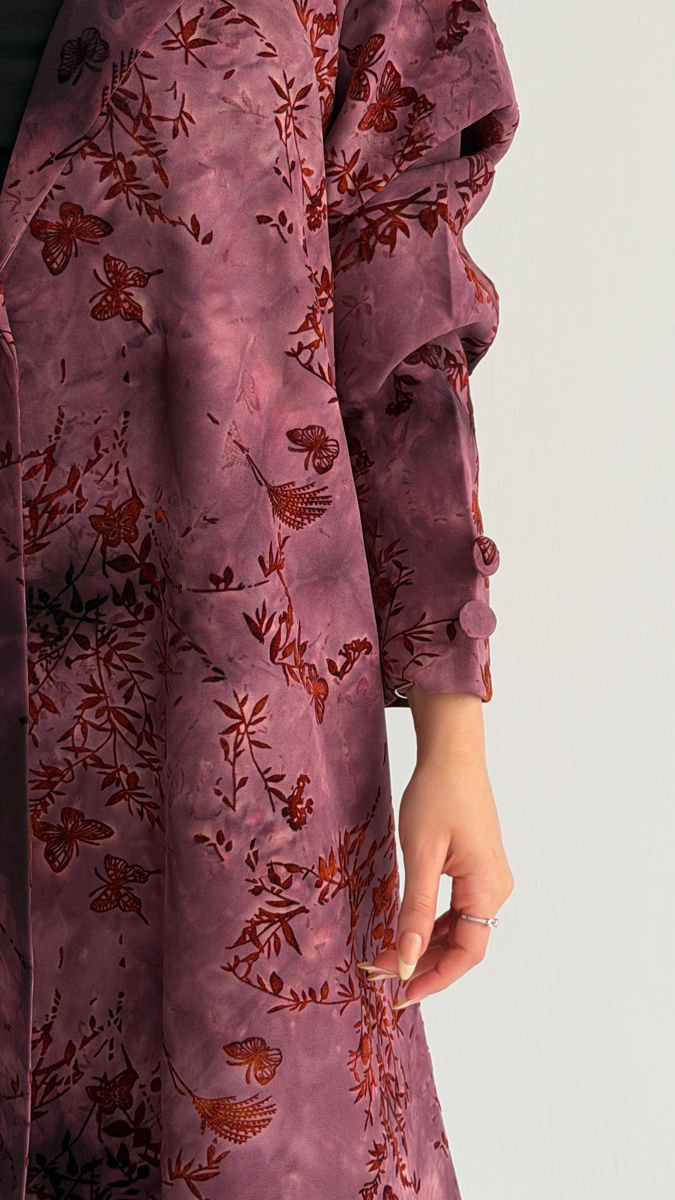 MW2026 - عباية كريب مشجر - Aya