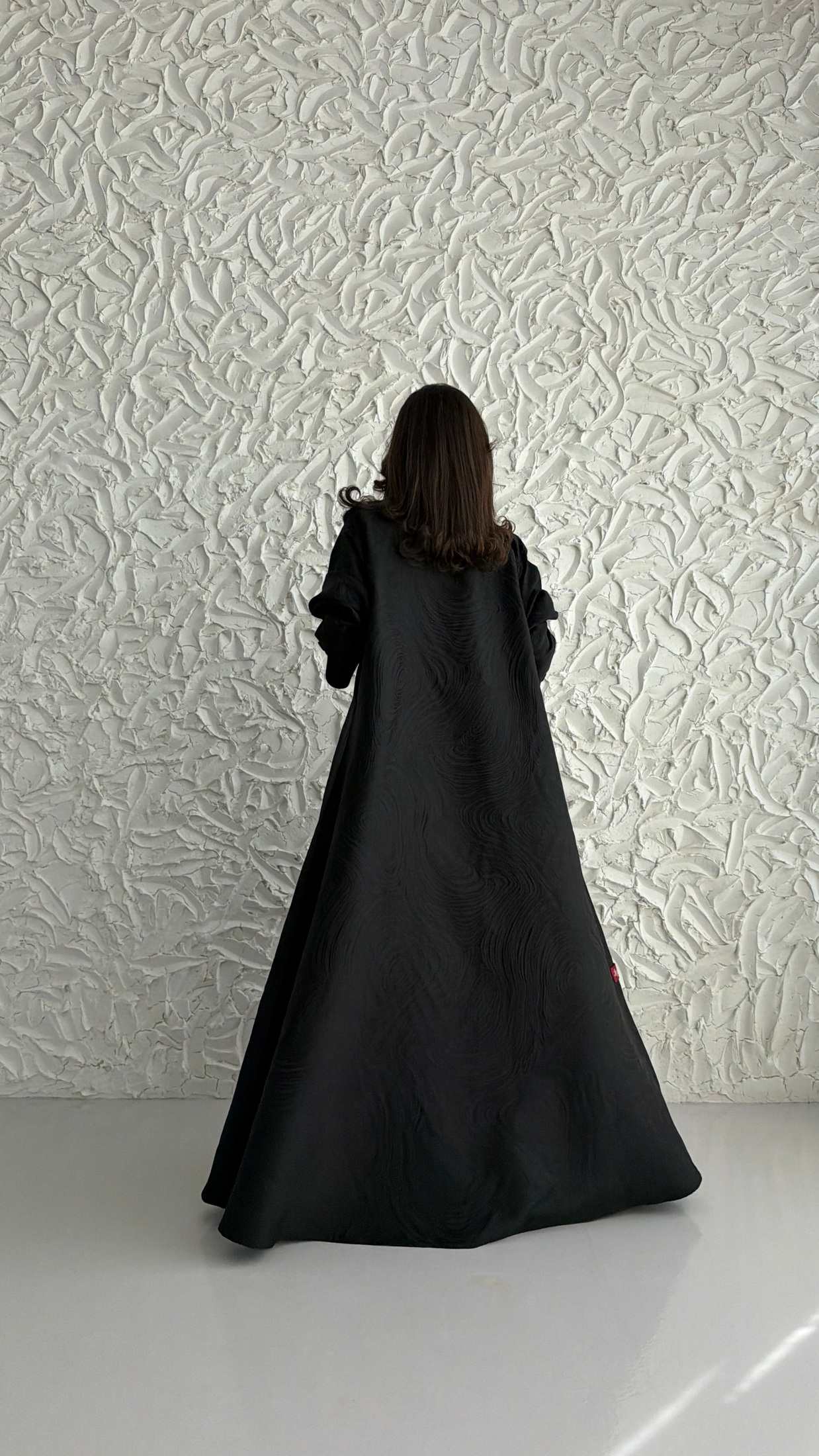 MW2062 - عباية جاكارهندي نص كلوش - Aya