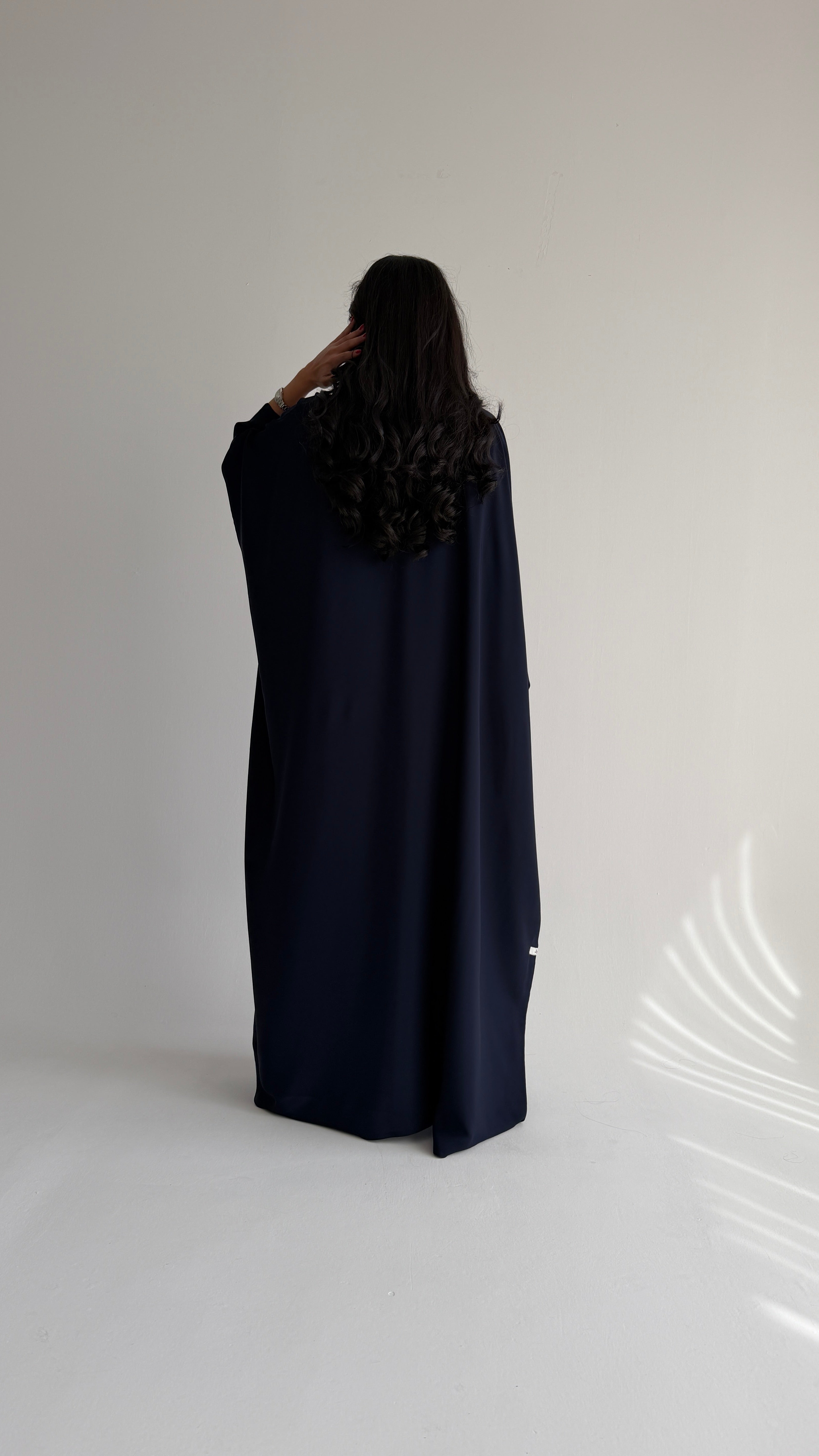 MWT1056 - عباية كريب مع فستان كريب - Aya