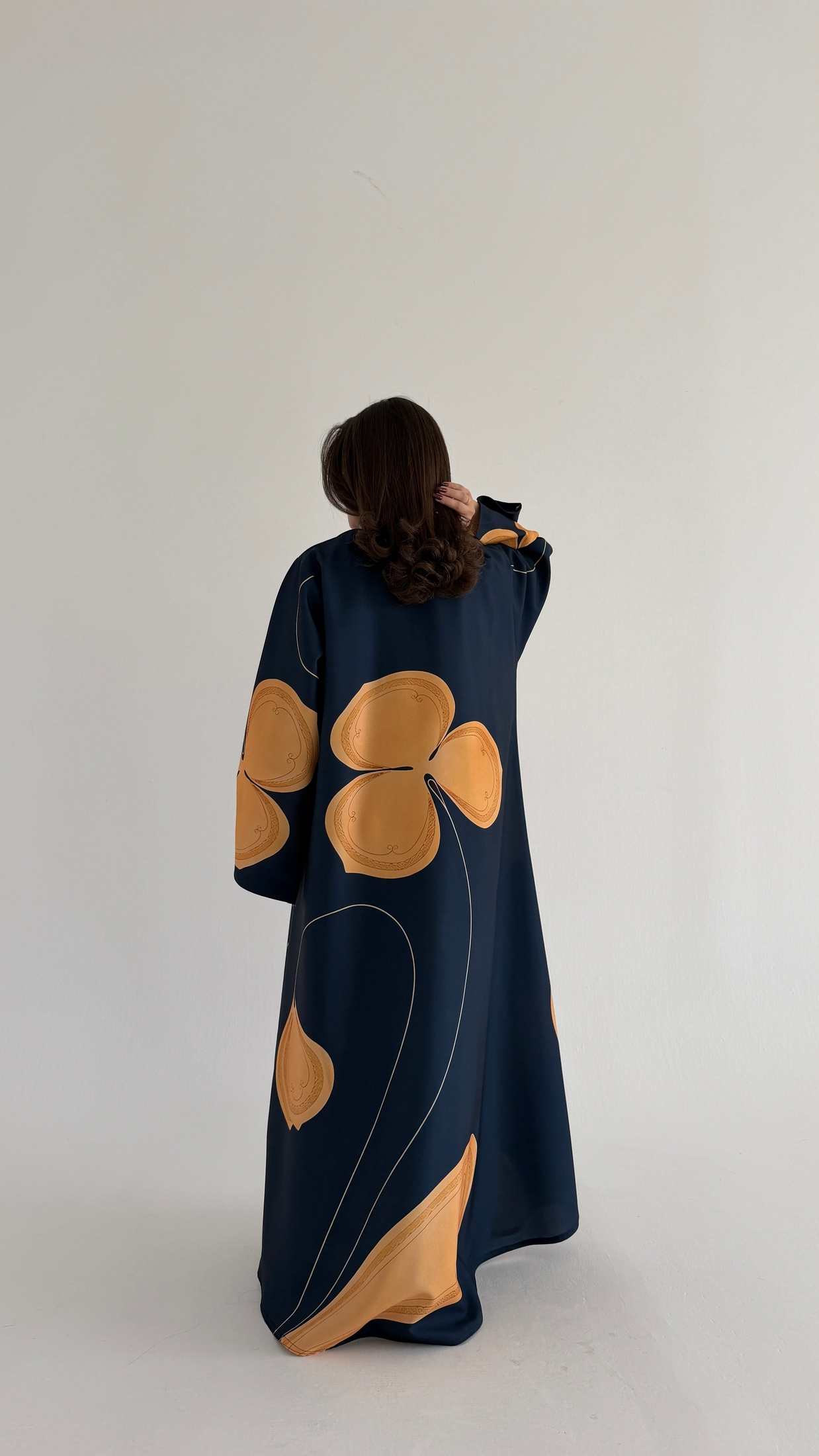 MWT1071 - عباية طباعة | Printed Abaya - Aya