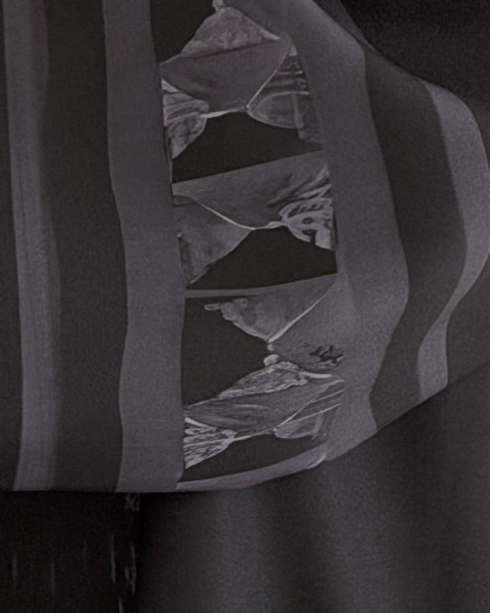 MWT1067 -عباية طباعة | Printed Abaya - Aya