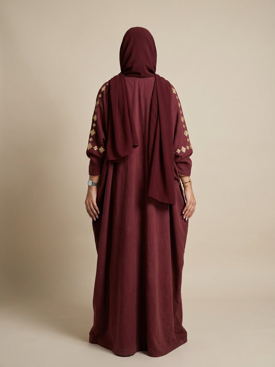 MWT4037 - Burgundy Bloom - Aya