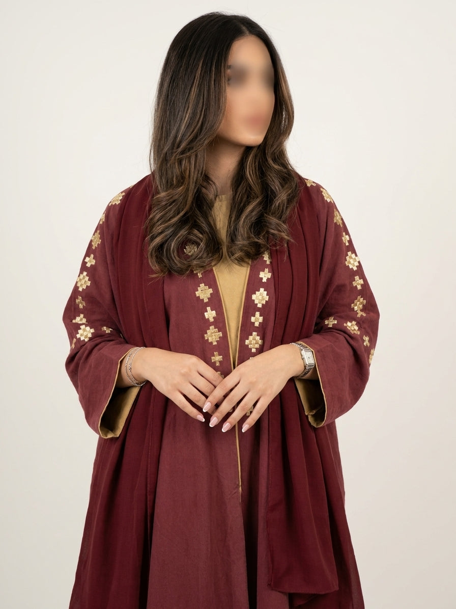 MWT4037 - Burgundy Bloom - Aya