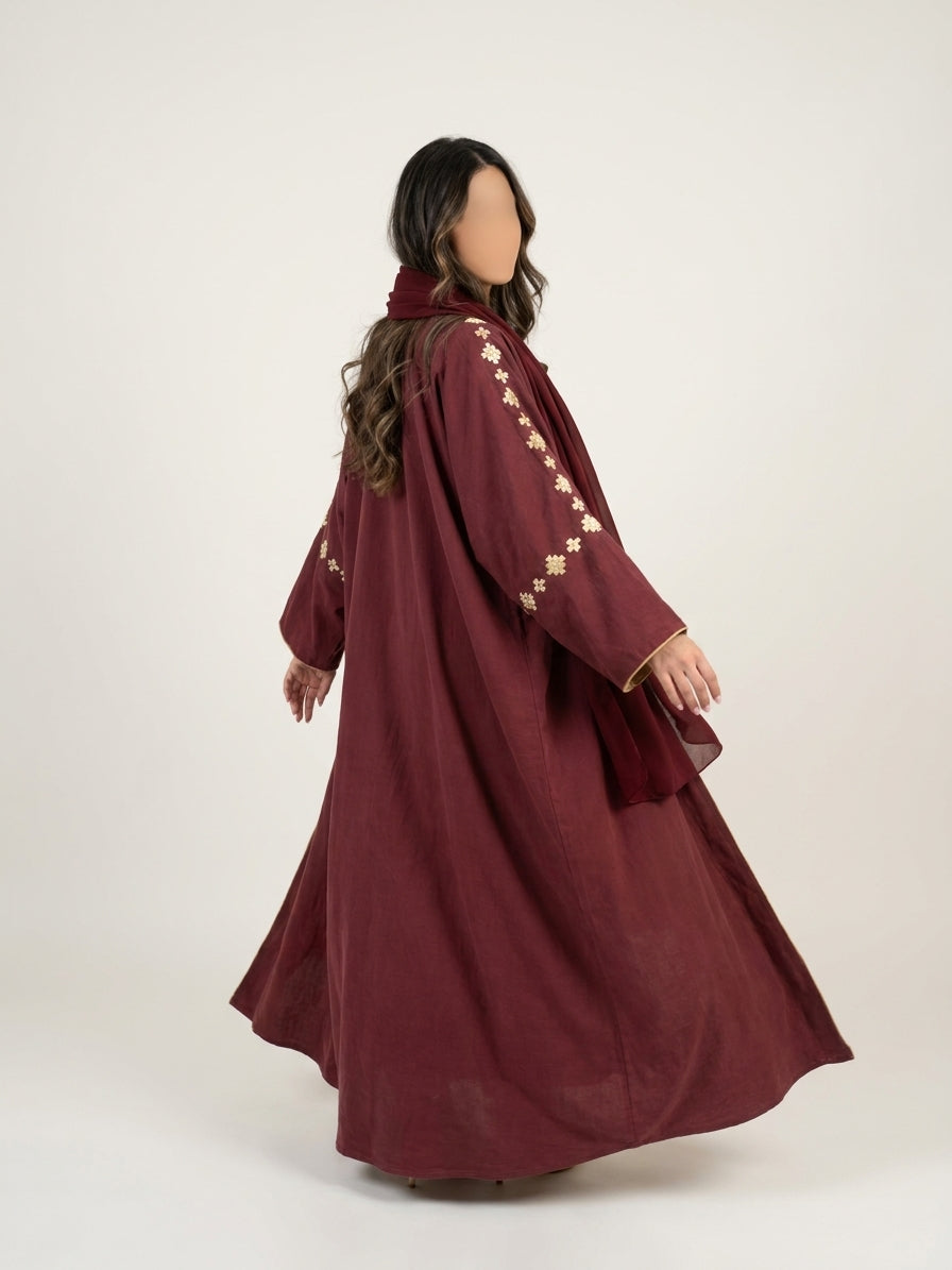 MWT4037 - Burgundy Bloom - Aya