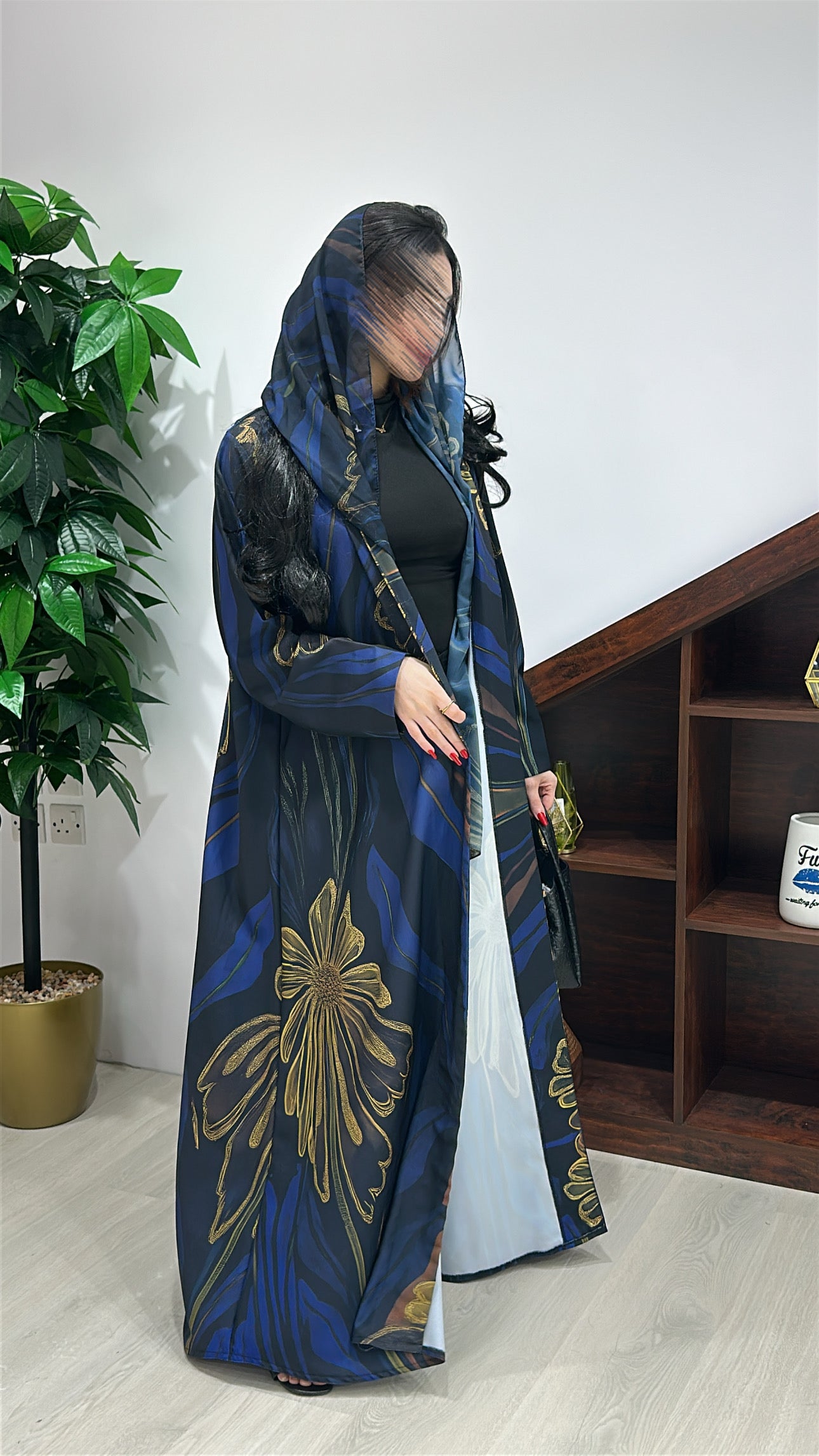 MWT474 - عباية طباعة - Aya