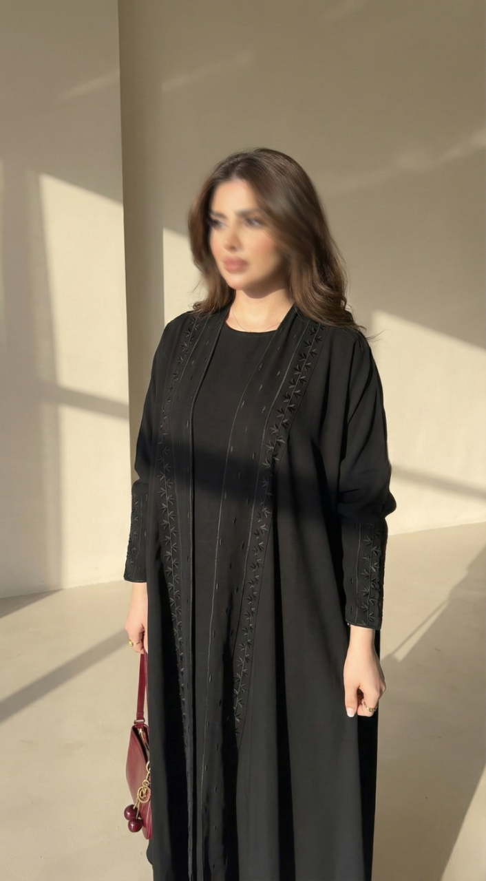 MWT907 - عباية انترنت ملكي - Aya