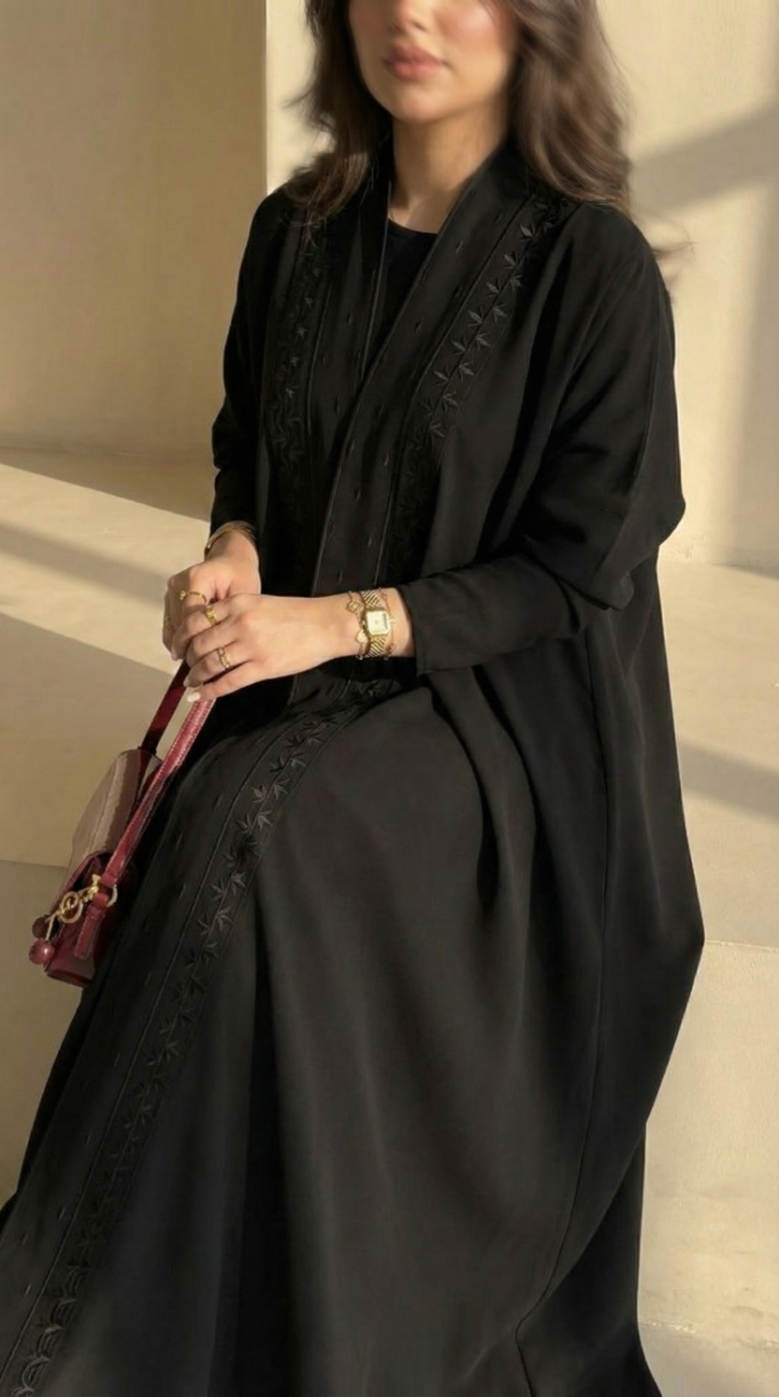 MWT907 - عباية انترنت ملكي - Aya